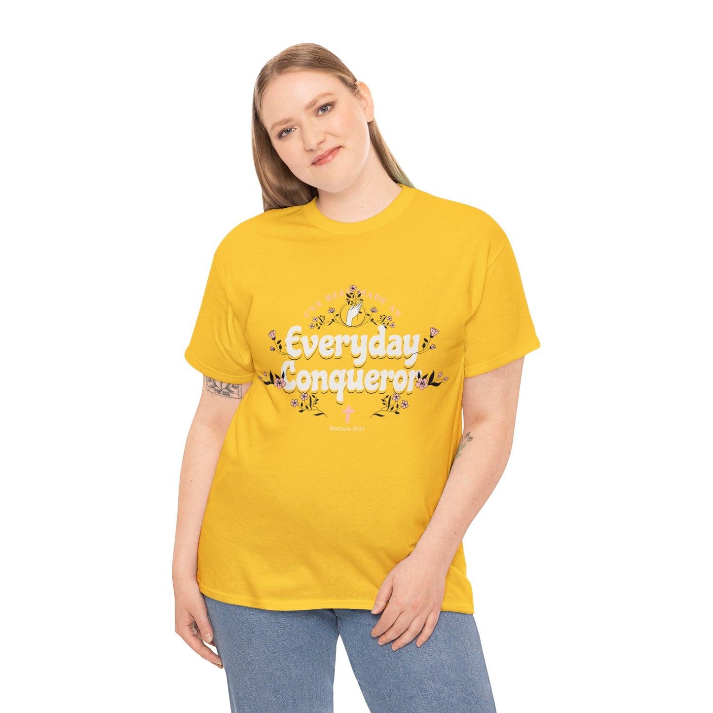 Everyday Conqueror Unisex Heavy Cotton Tee