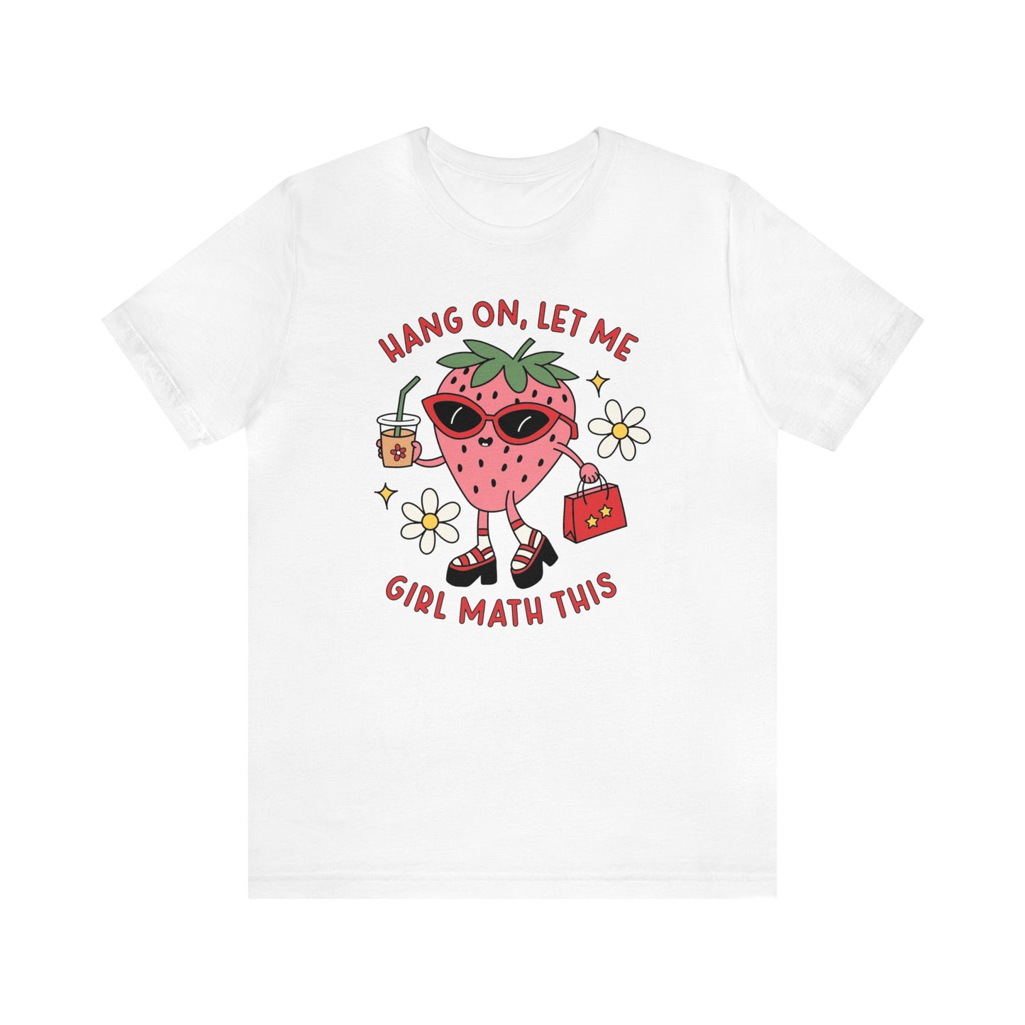 Girl Math Unisex Jersey Short Sleeve Tee