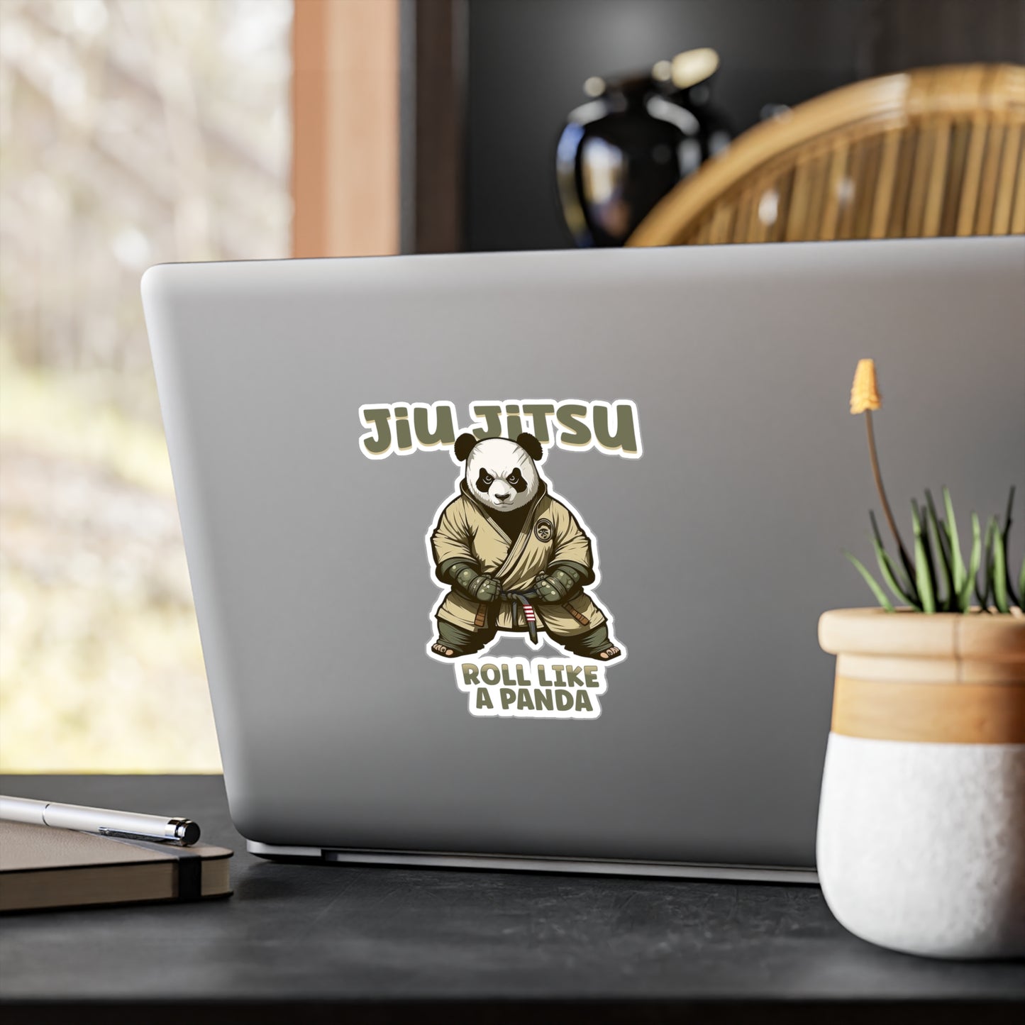 Panda Kiss-Cut Vinyl Decals