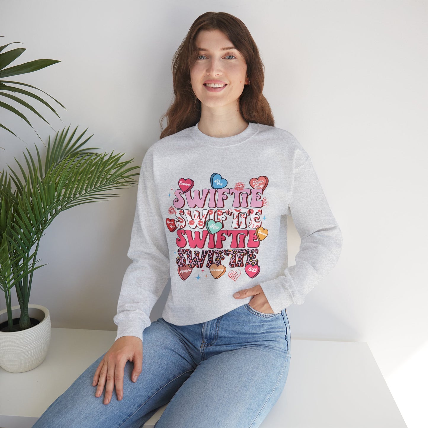 Swiftie Valentine Unisex Heavy Blend™ Crewneck Sweatshirt