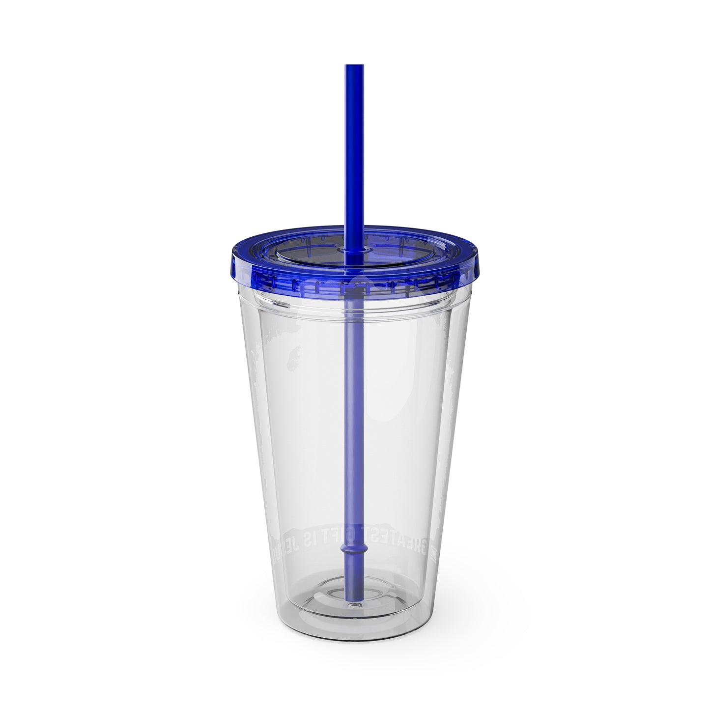 The Greatest Gift Sunsplash Tumbler with Straw, 16oz