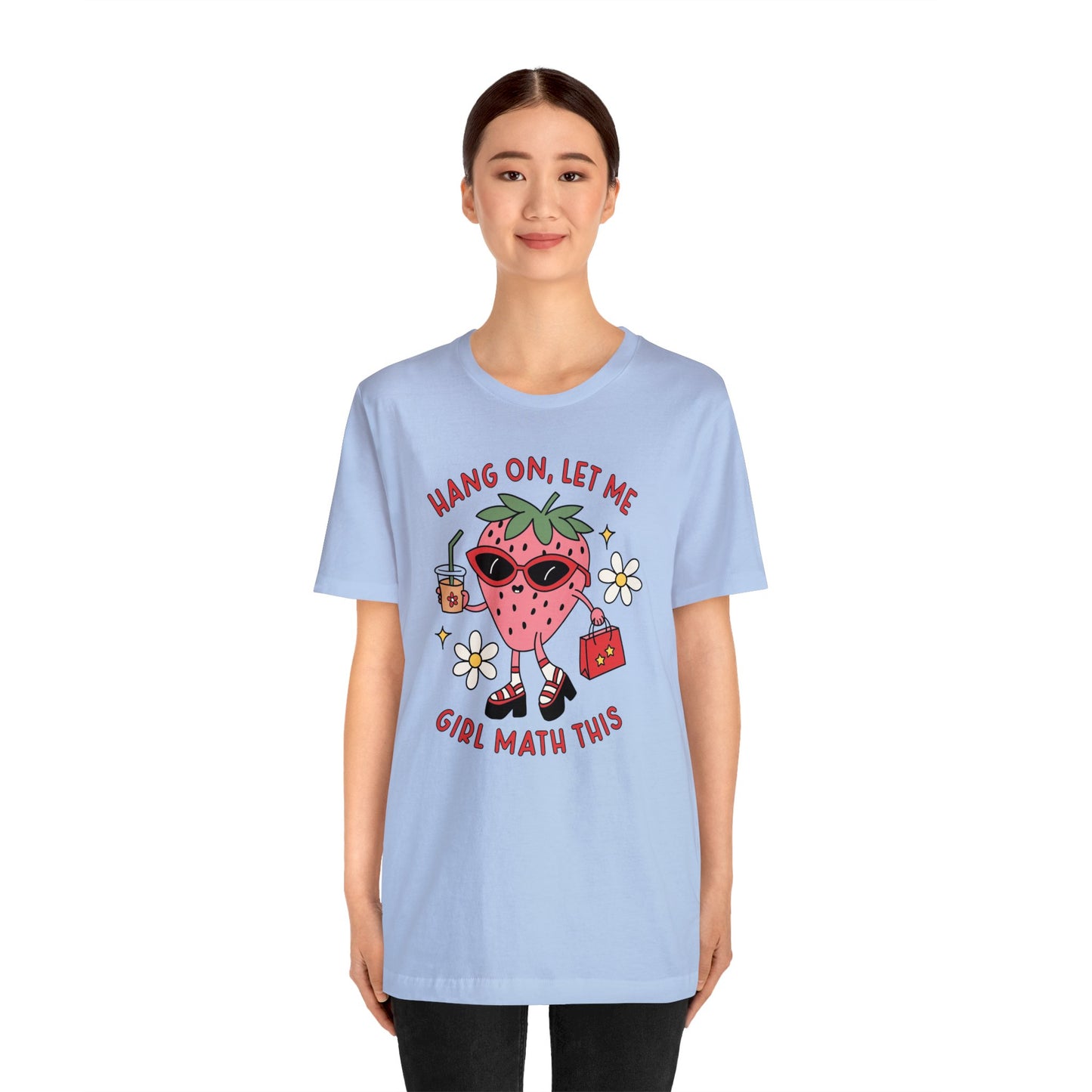Girl Math Unisex Jersey Short Sleeve Tee