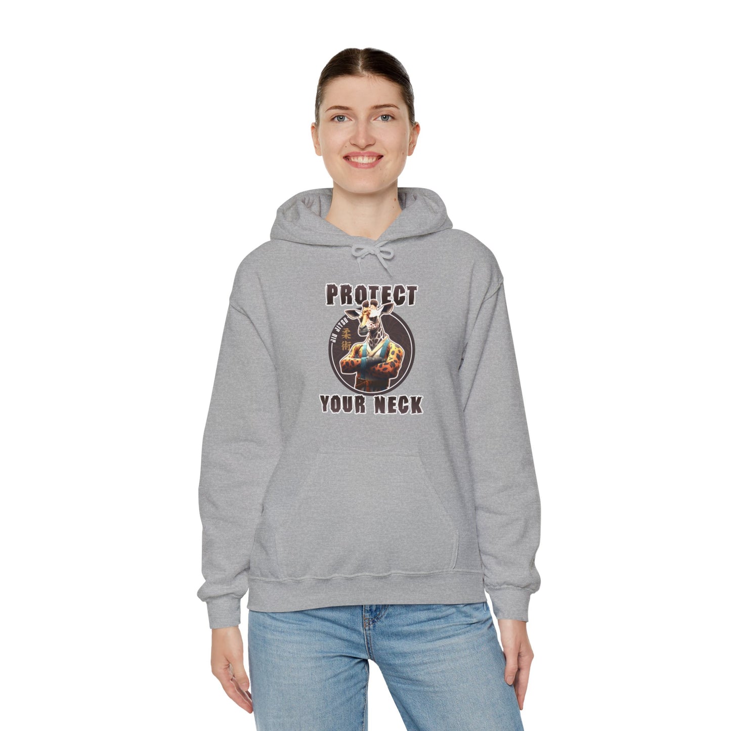 Protect Your Neck Unisex Heavy Blend™ Hooded Sweatshirt