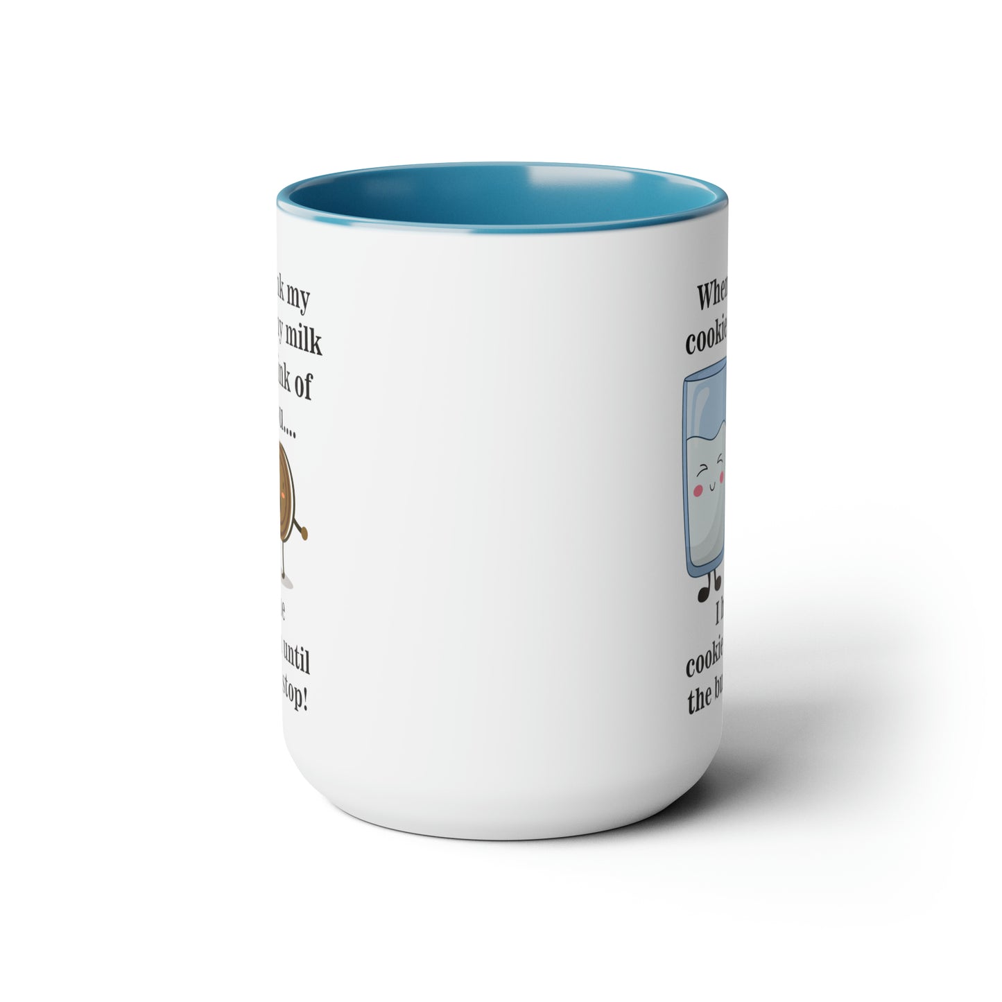I think of You Two-Tone Coffee Mugs, 15oz