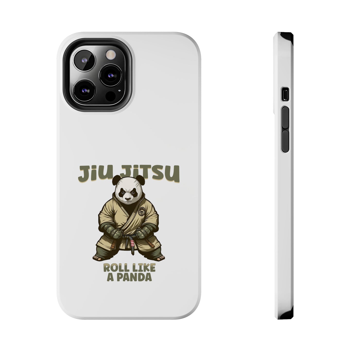 Jiu Jitsu Roll like a Panda Tough Phone Cases