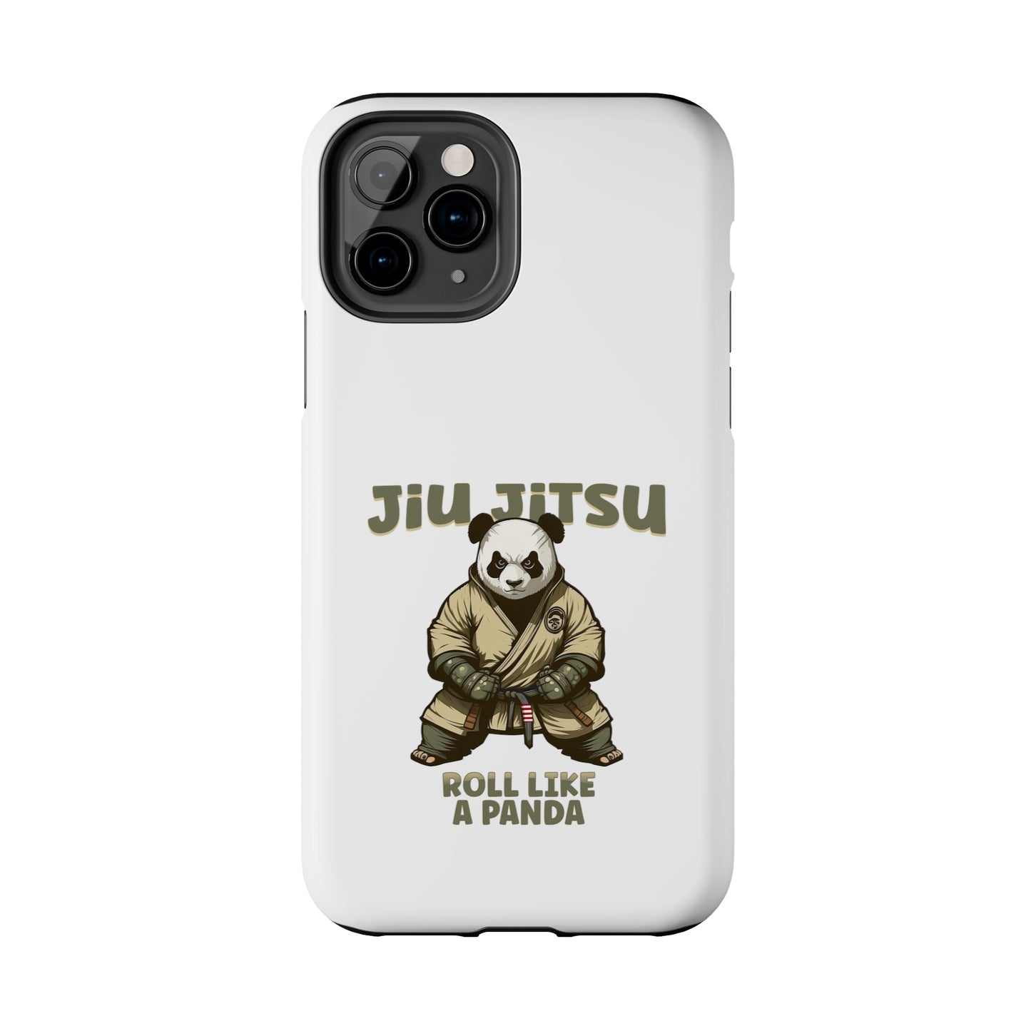 Jiu Jitsu Roll like a Panda Tough Phone Cases