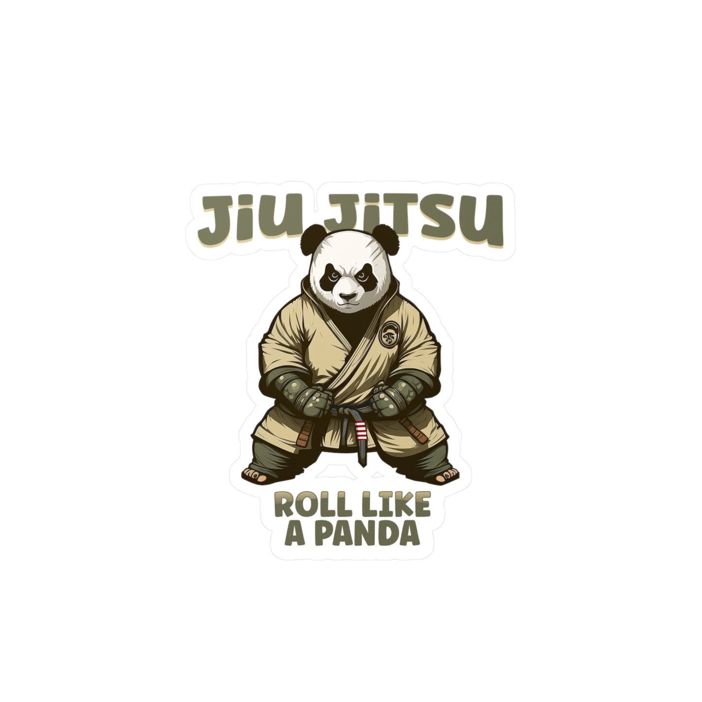 Panda Kiss-Cut Vinyl Decals
