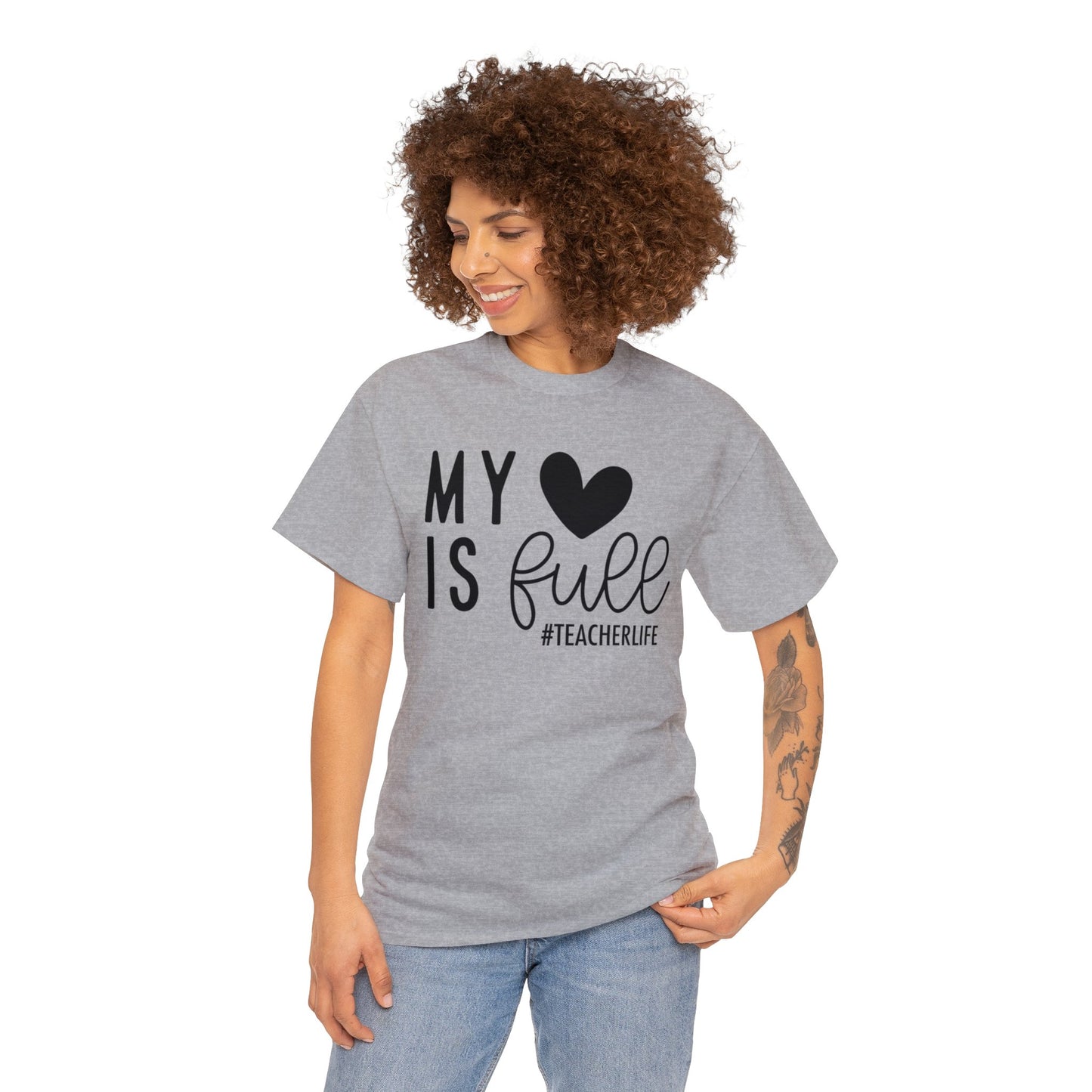 Teacher Life Unisex Heavy Cotton Tee