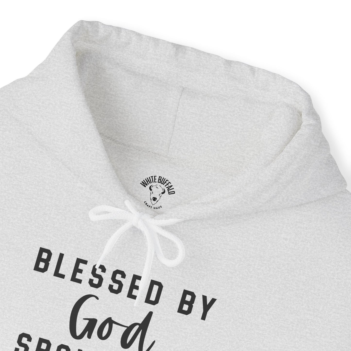 Protected by Both Unisex Heavy Blend™ Hooded Sweatshirt