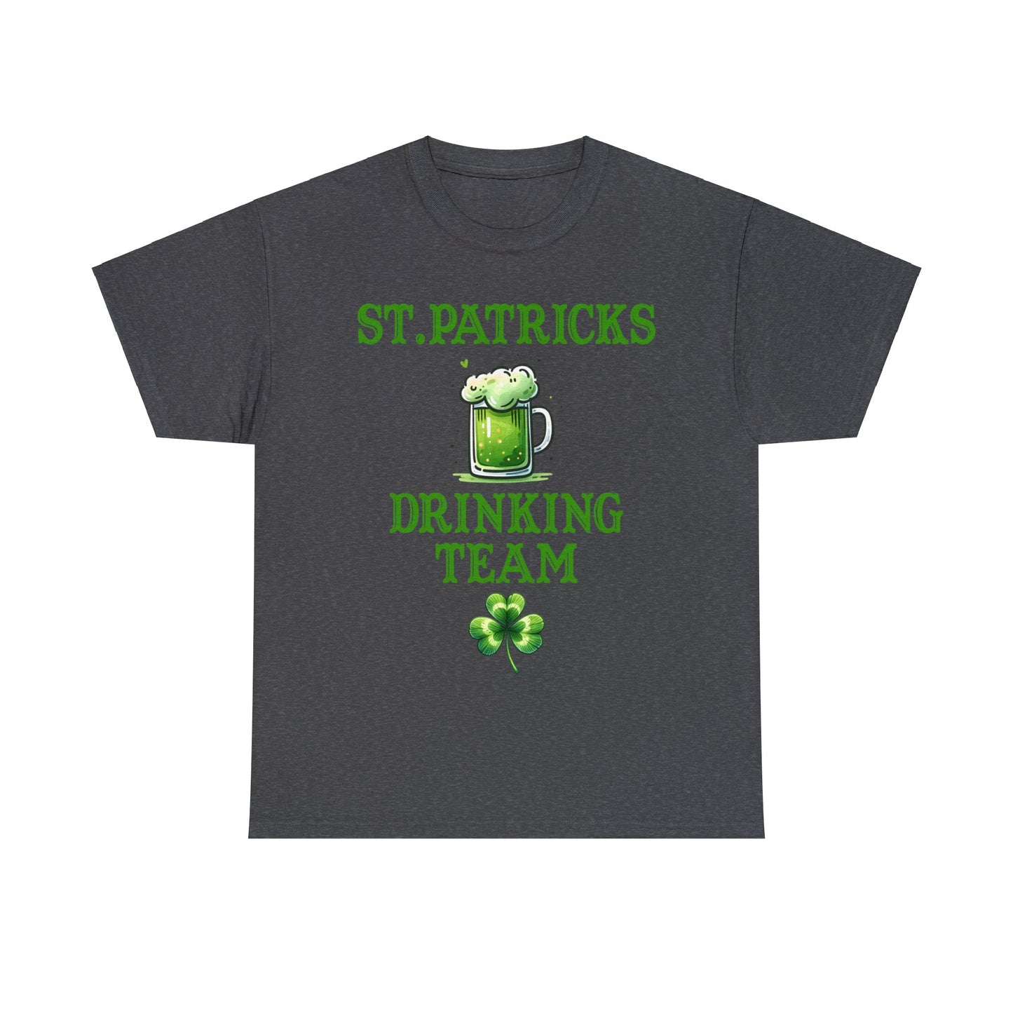 St Patricks Drinking Team Unisex Heavy Cotton Tee