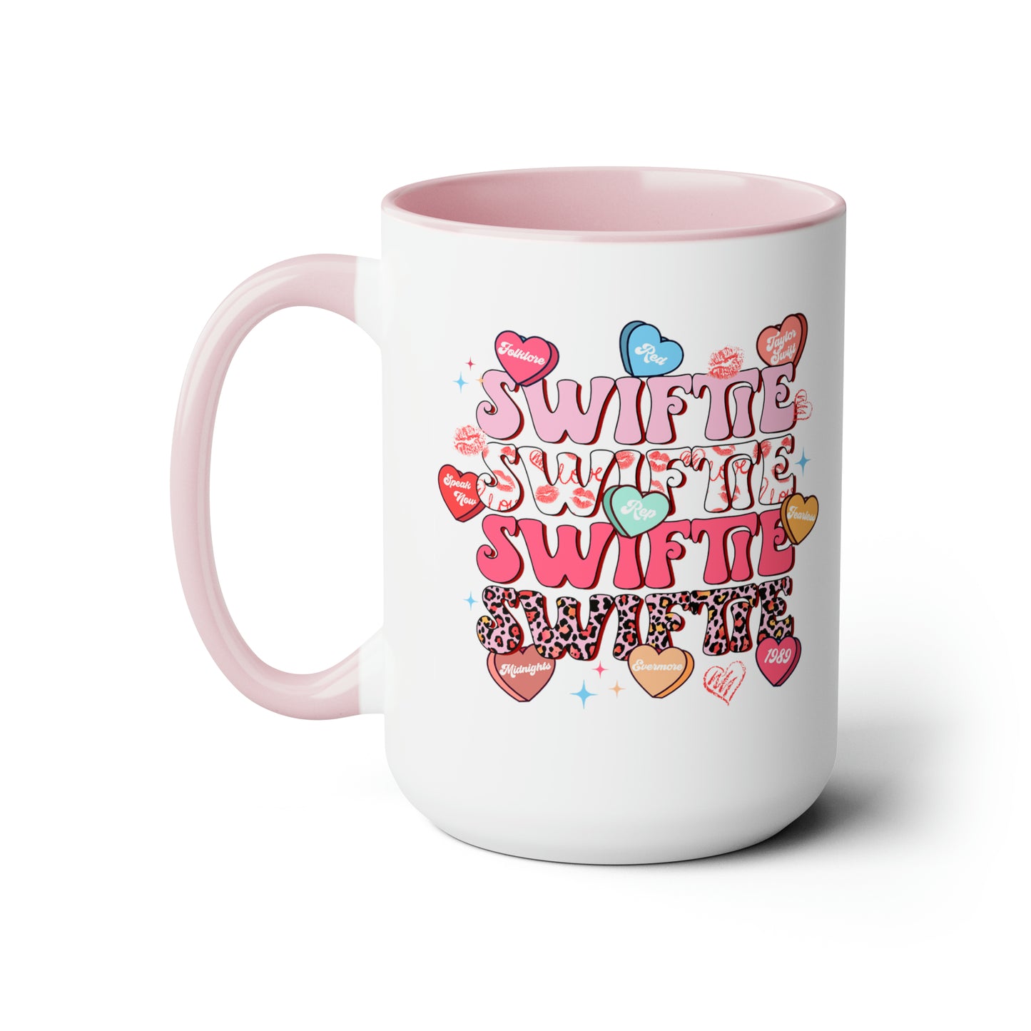 Swiftie Two-Tone Coffee Mugs, 15oz