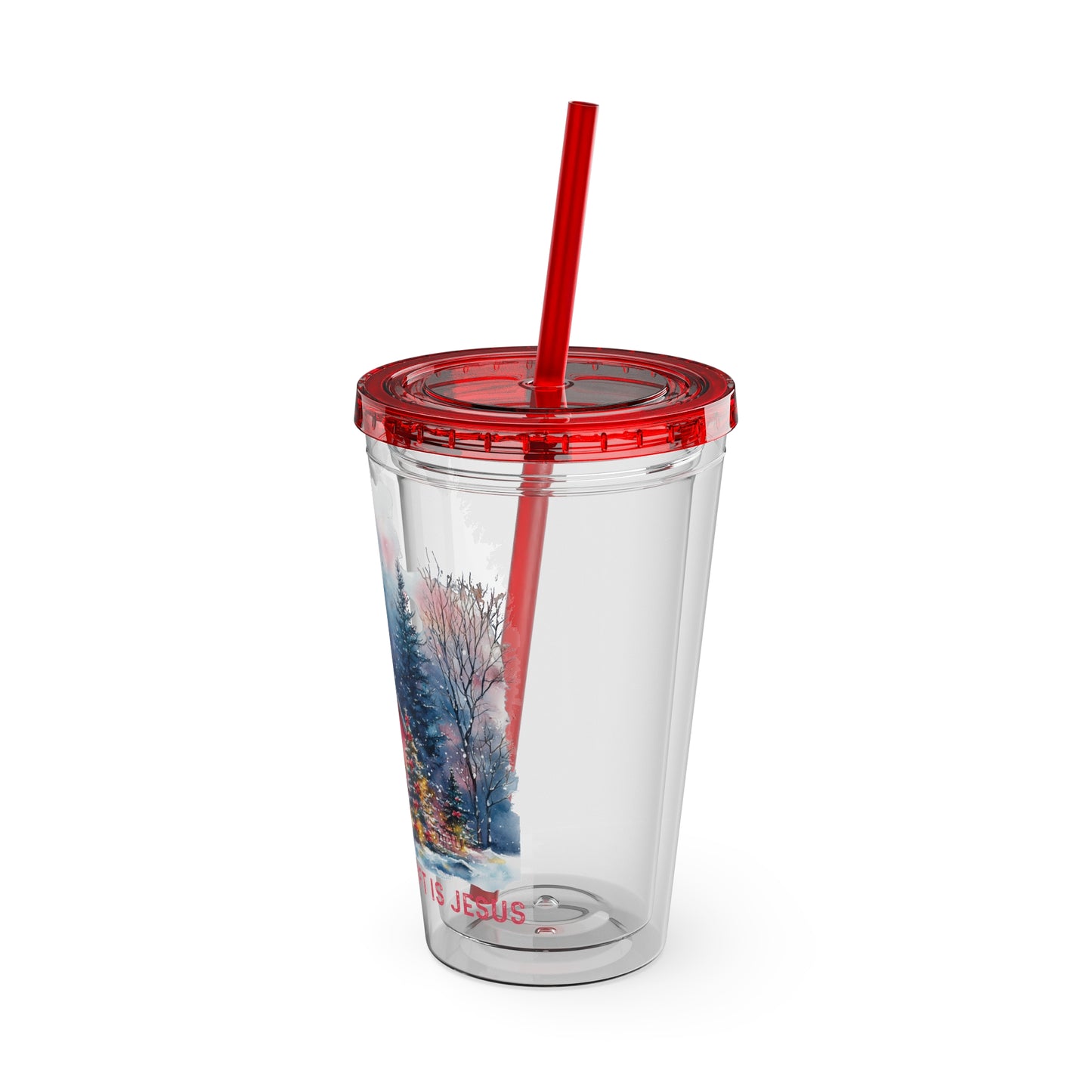 The Greatest Gift Sunsplash Tumbler with Straw, 16oz