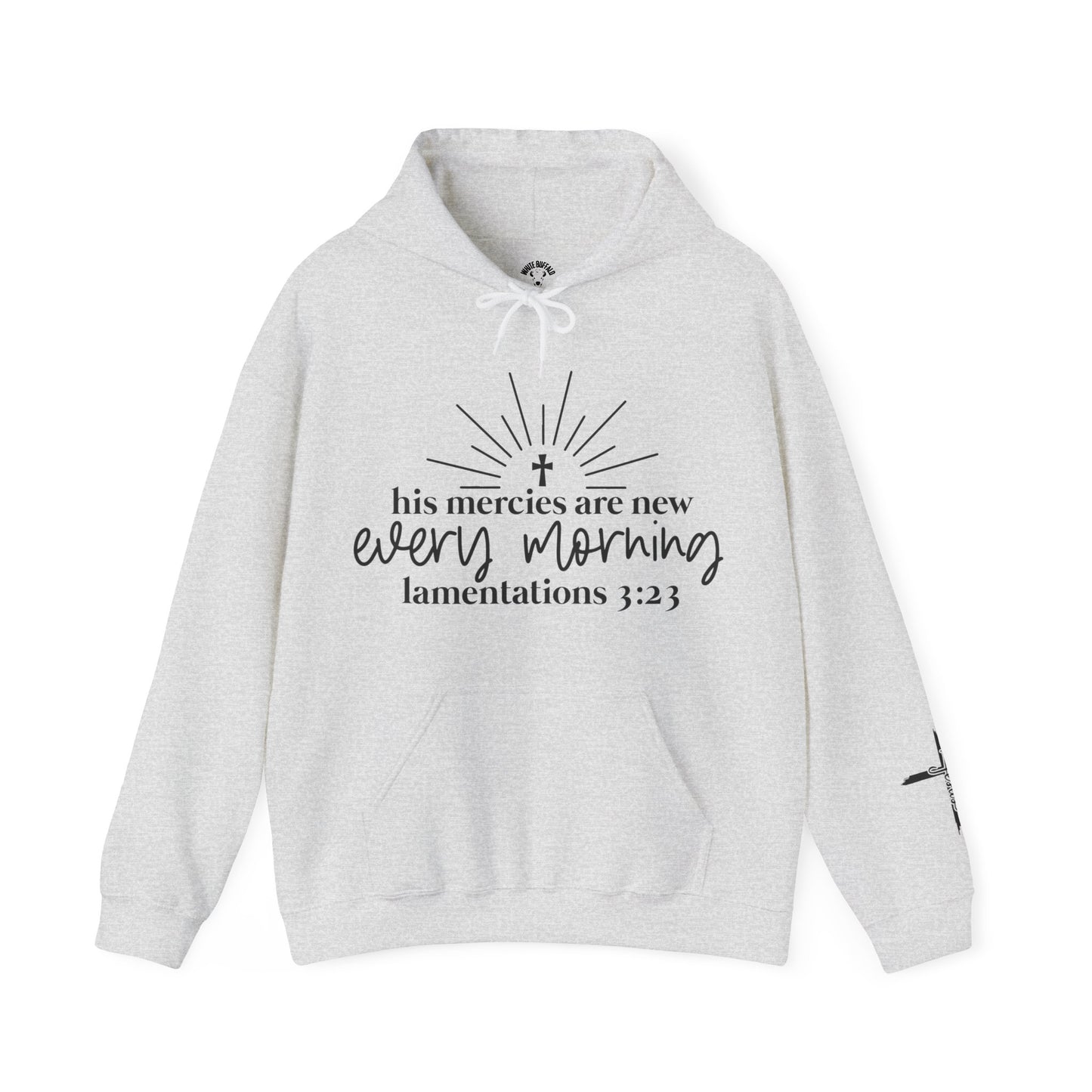 His Mercies Unisex Heavy Blend™ Hooded Sweatshirt