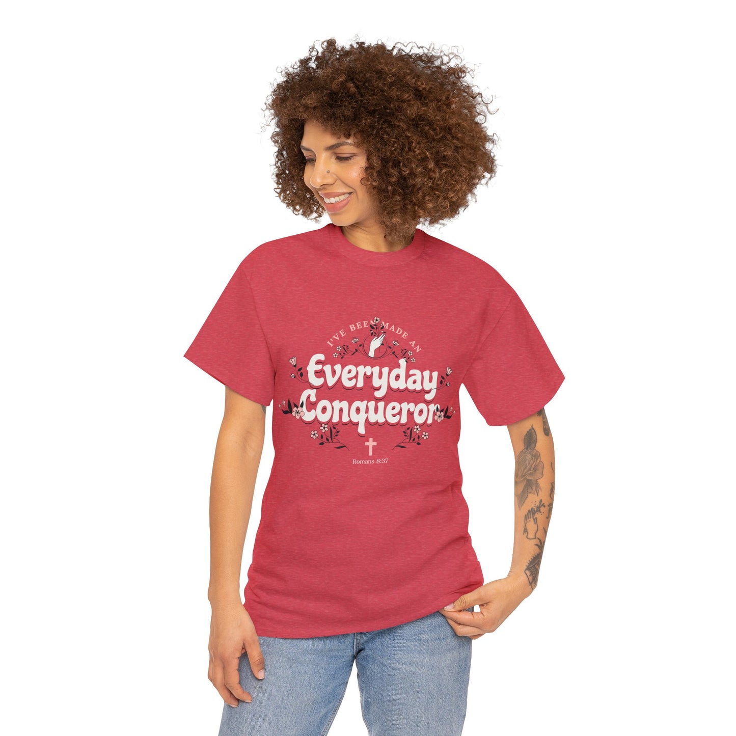 Everyday Conqueror Unisex Heavy Cotton Tee