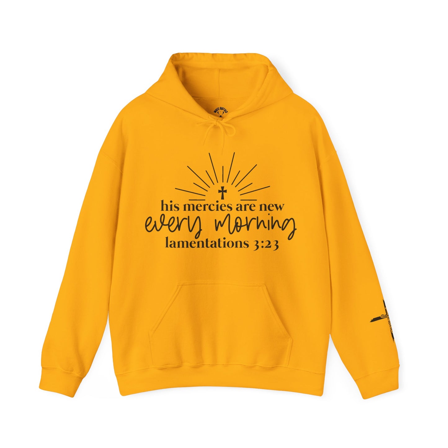 His Mercies Unisex Heavy Blend™ Hooded Sweatshirt