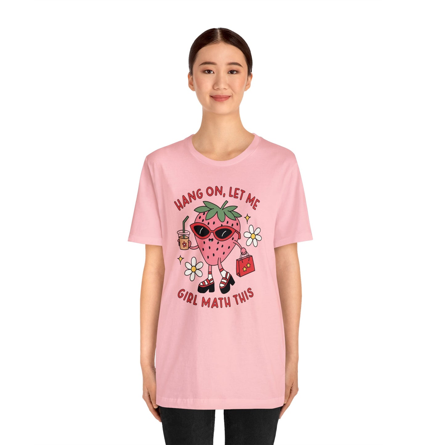 Girl Math Unisex Jersey Short Sleeve Tee