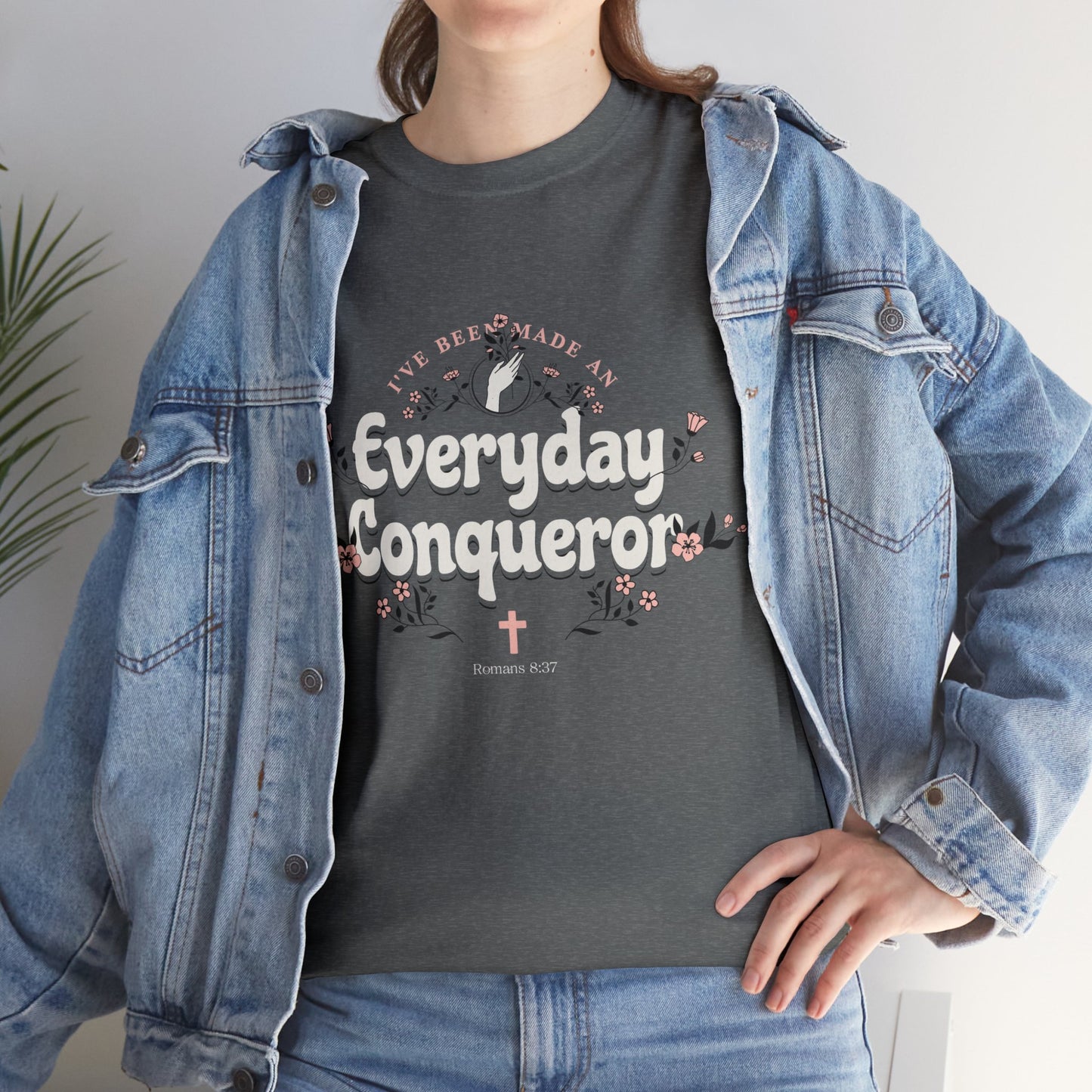 Everyday Conqueror Unisex Heavy Cotton Tee