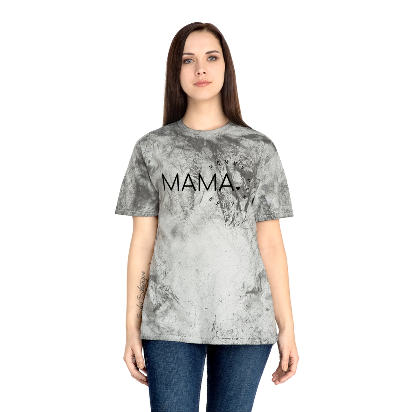 Mama Bruh Unisex Color Blast T-Shirt