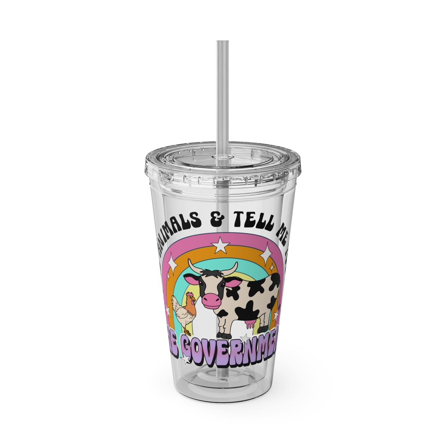 Buy Me Animals Sunsplash Tumbler with Straw, 16oz