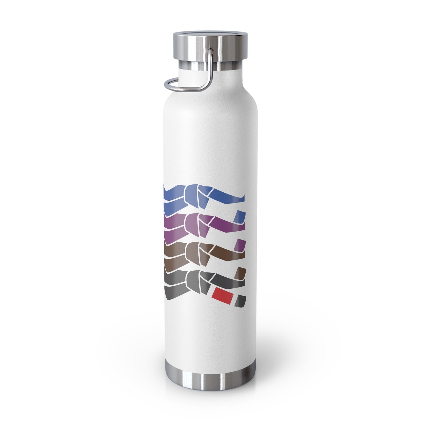 Jiu Jitsu Belts Copper Vacuum Insulated Bottle, 22oz