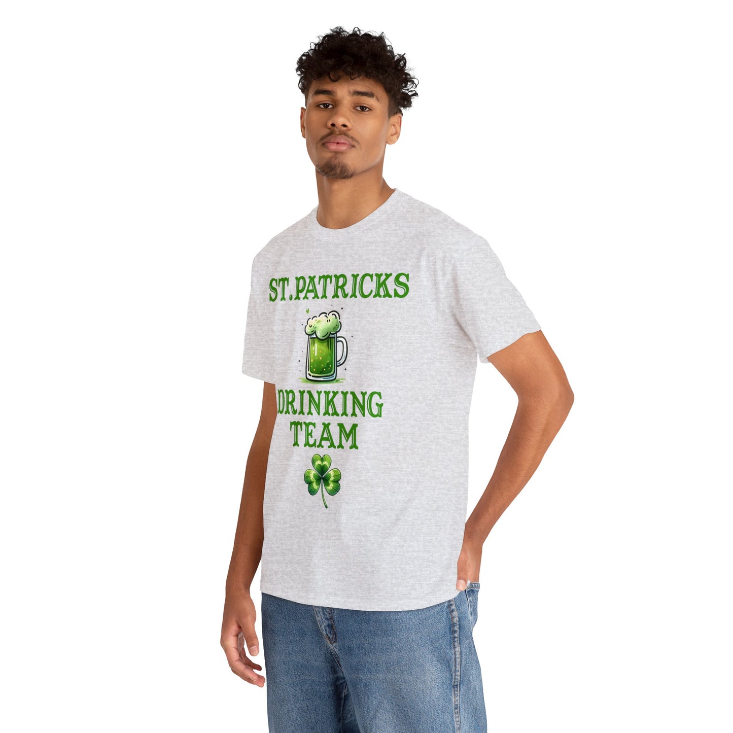 St Patricks Drinking Team Unisex Heavy Cotton Tee