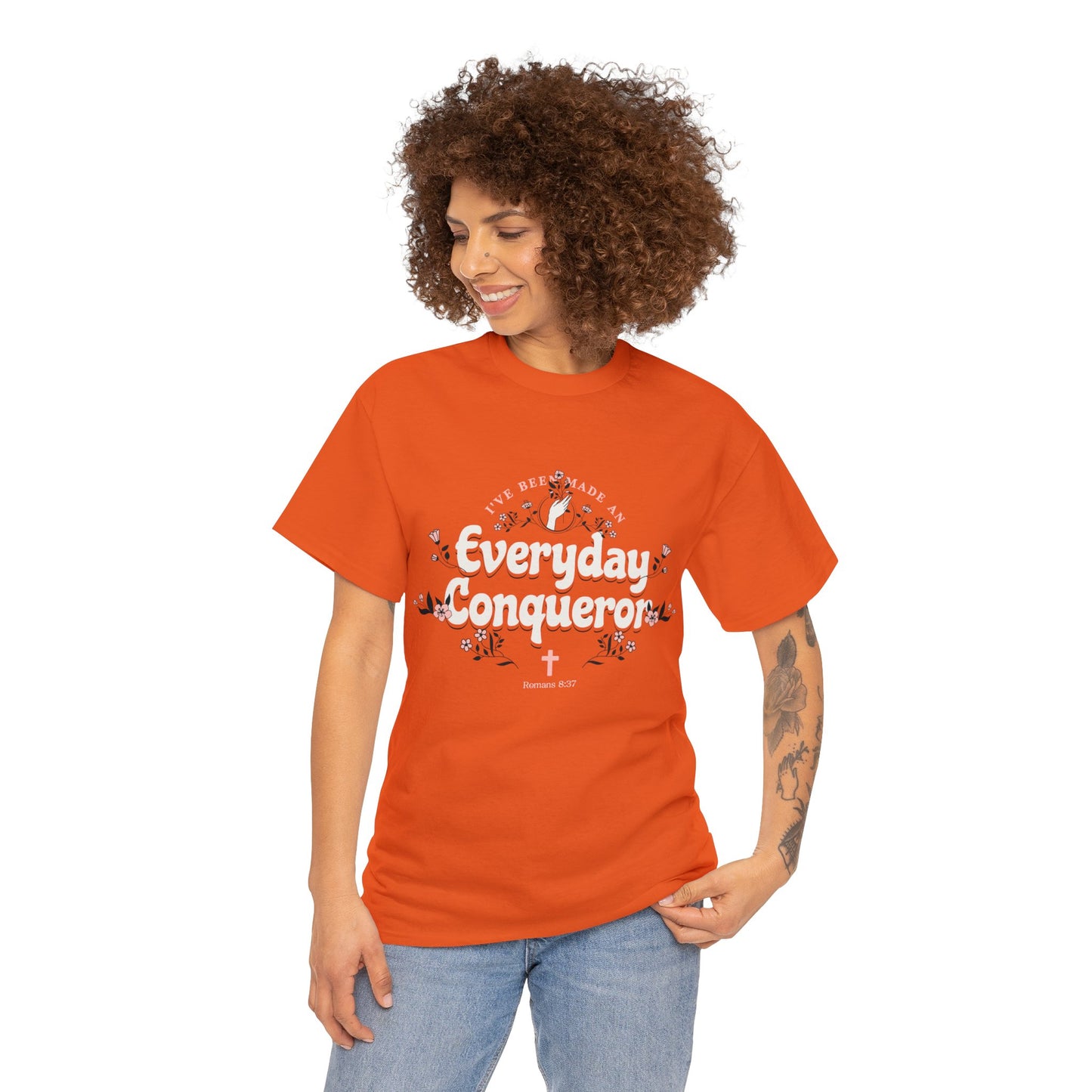 Everyday Conqueror Unisex Heavy Cotton Tee