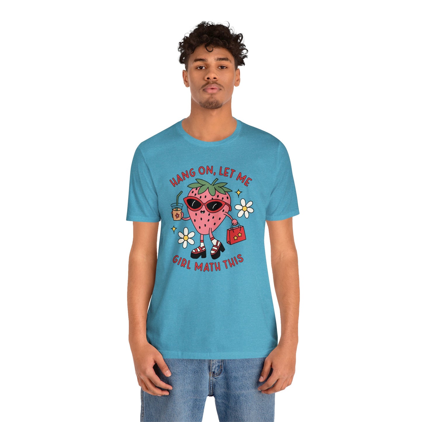 Girl Math Unisex Jersey Short Sleeve Tee