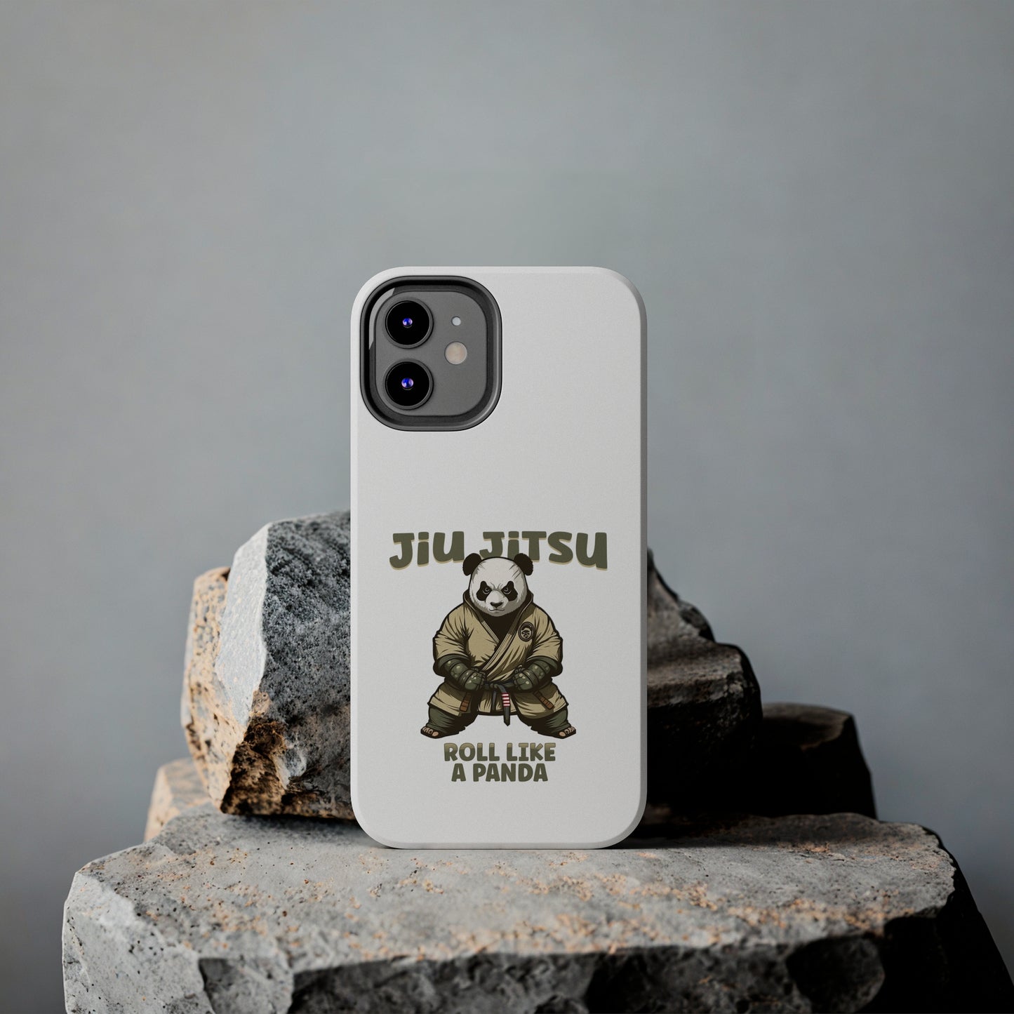 Jiu Jitsu Roll like a Panda Tough Phone Cases