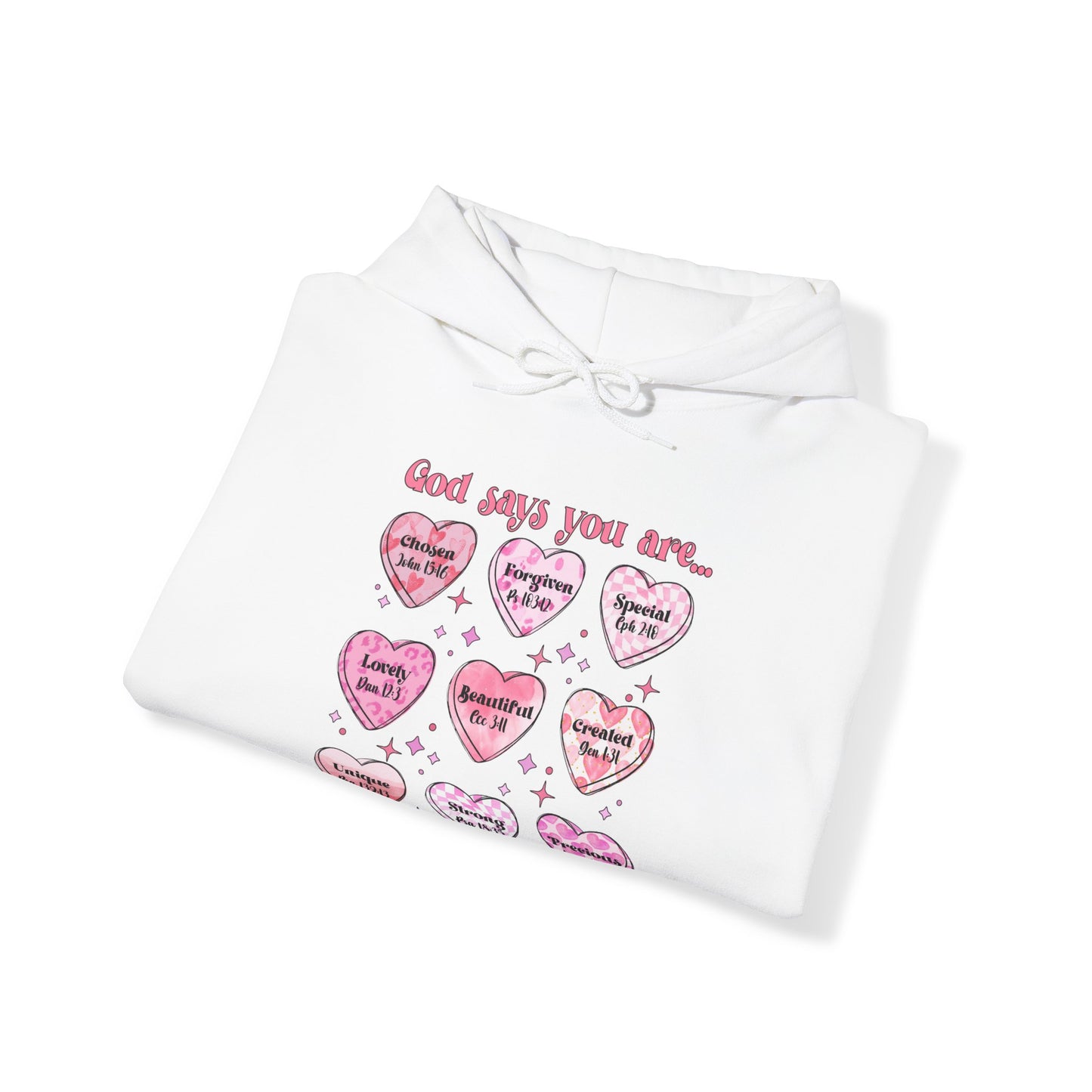 God Says Unisex Heavy Blend™ Hooded Sweatshirt