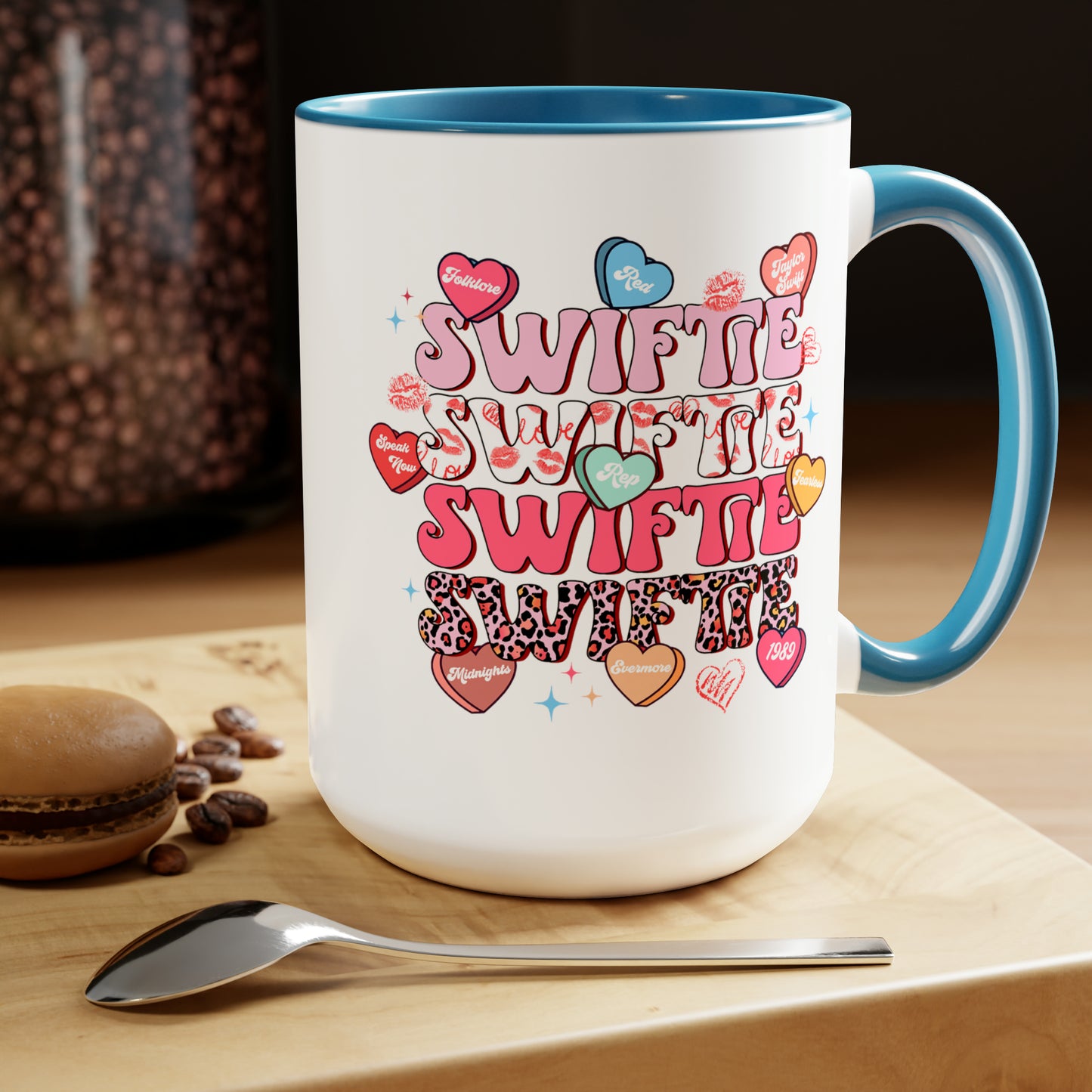 Swiftie Two-Tone Coffee Mugs, 15oz