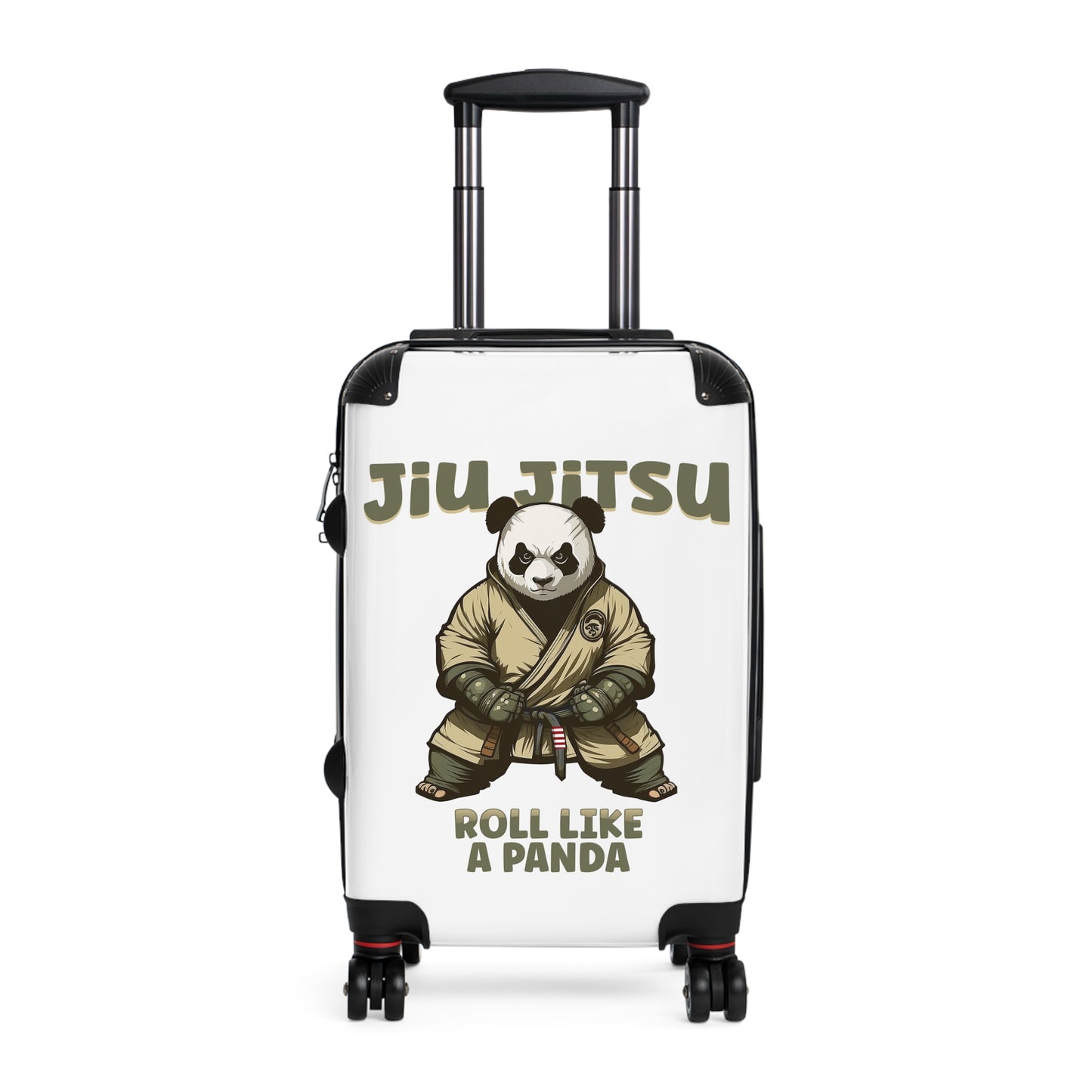 Jiu Jitsu Roll Like a Panda Suitcase
