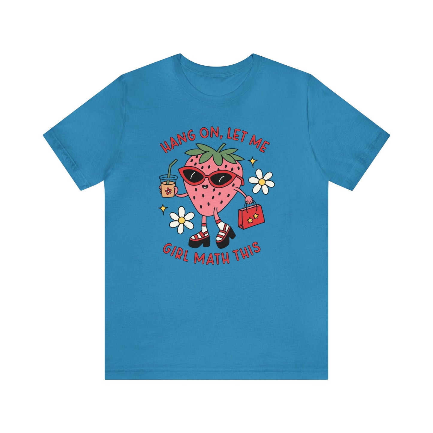 Girl Math Unisex Jersey Short Sleeve Tee