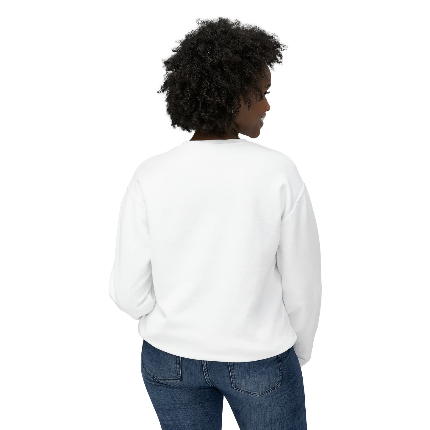 Girl Math Unisex Lightweight Crewneck Sweatshirt