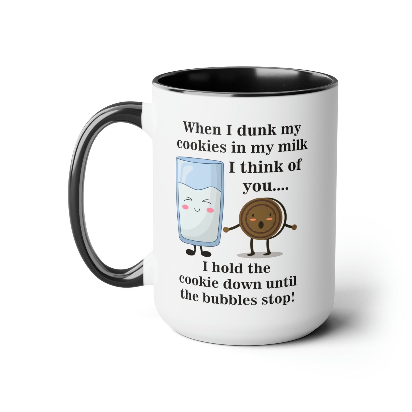 I think of You Two-Tone Coffee Mugs, 15oz