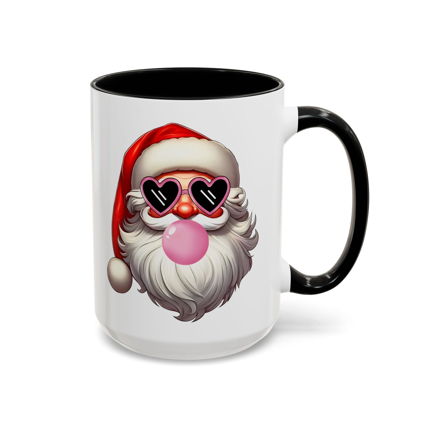 Pop Art Santa Accent Coffee Mug (11, 15oz)