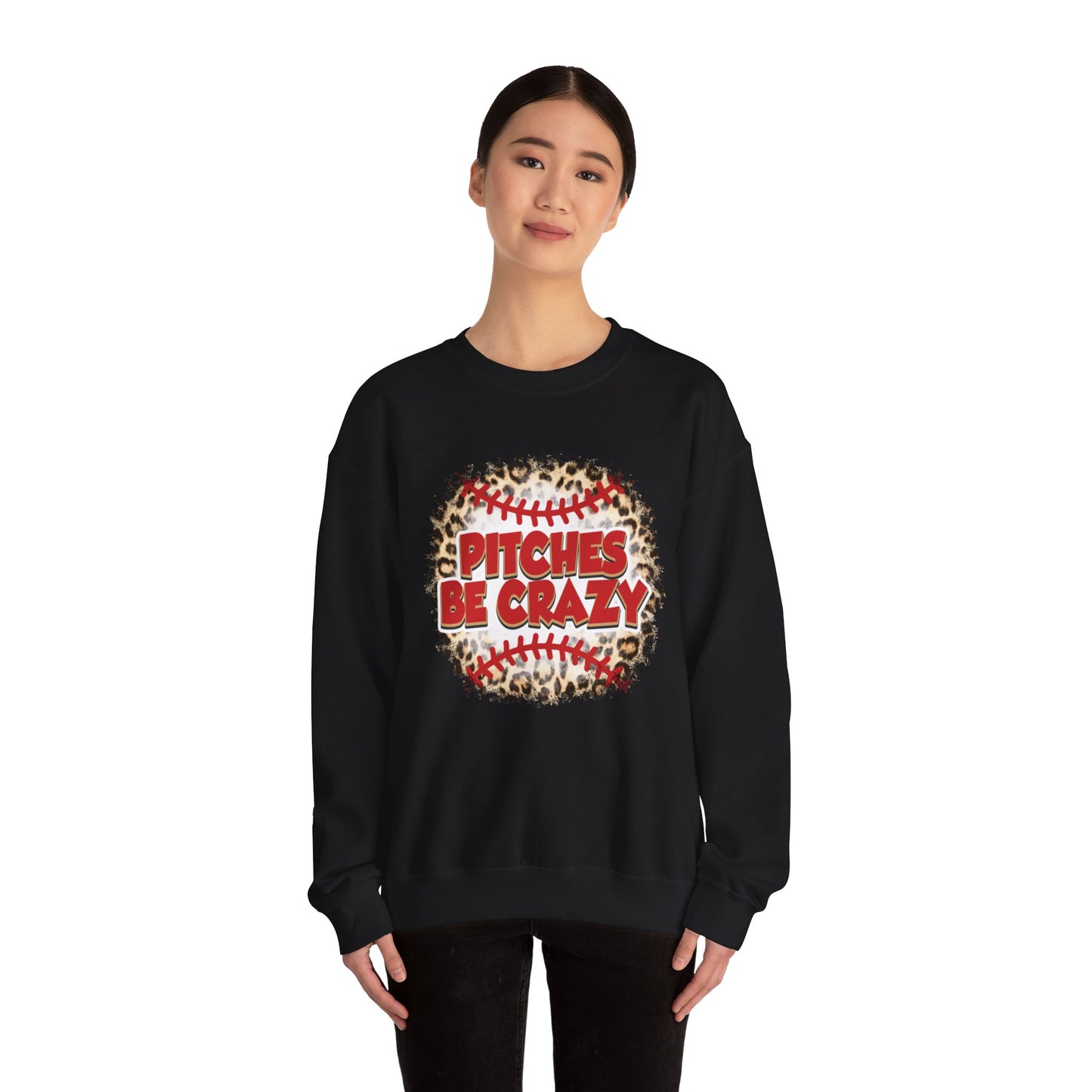 Pitches be Crazy Unisex Heavy Blend™ Crewneck Sweatshirt