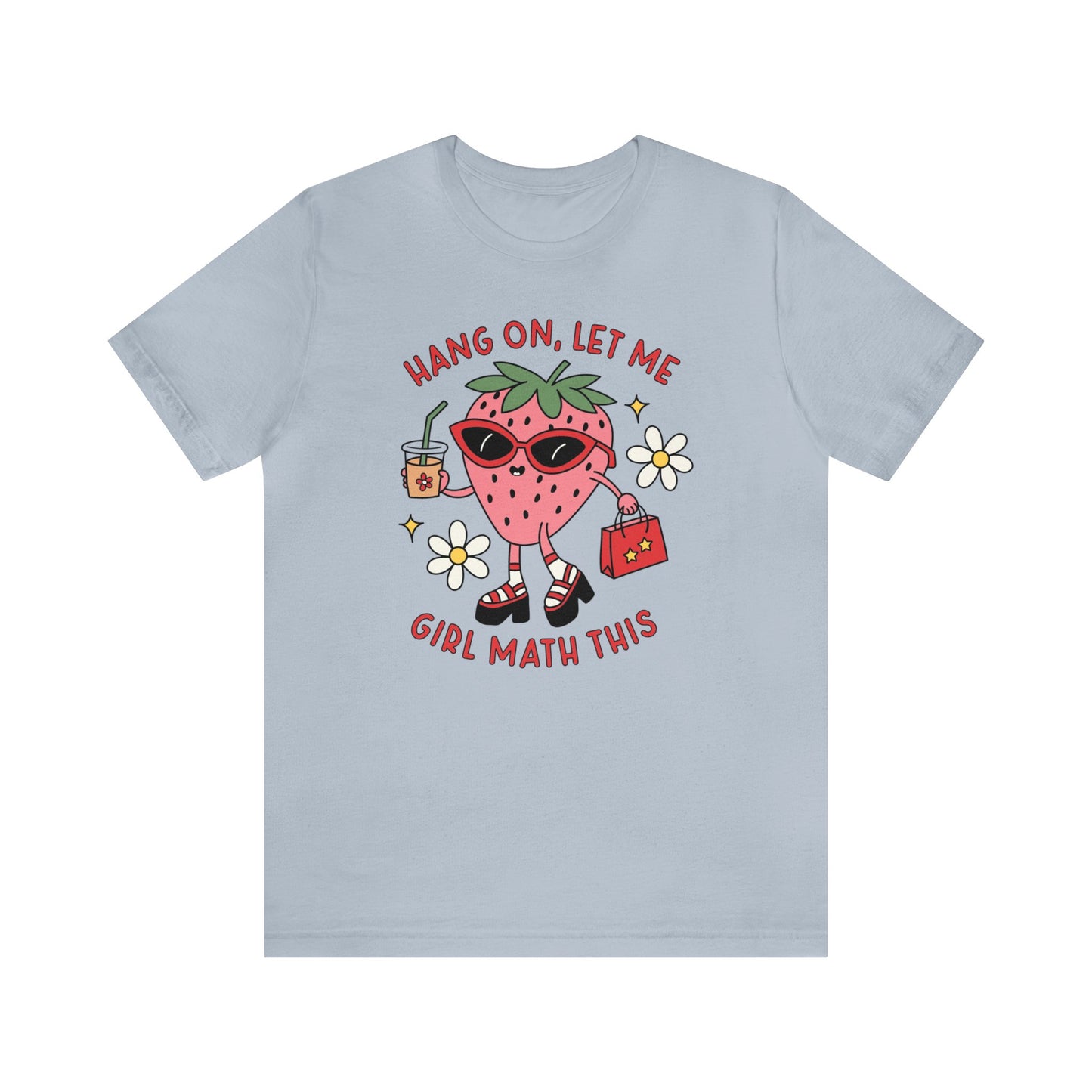 Girl Math Unisex Jersey Short Sleeve Tee