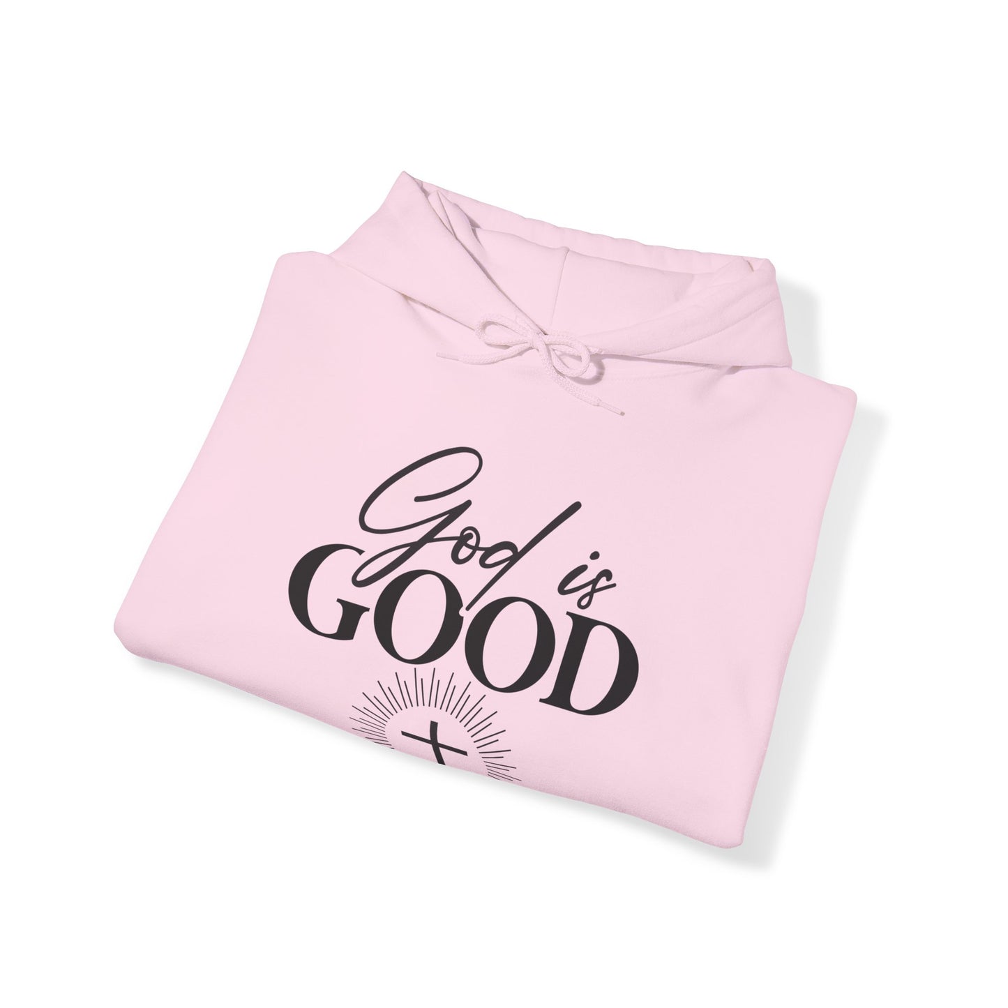 God is Good Unisex Heavy Blend™ Hooded Sweatshirt