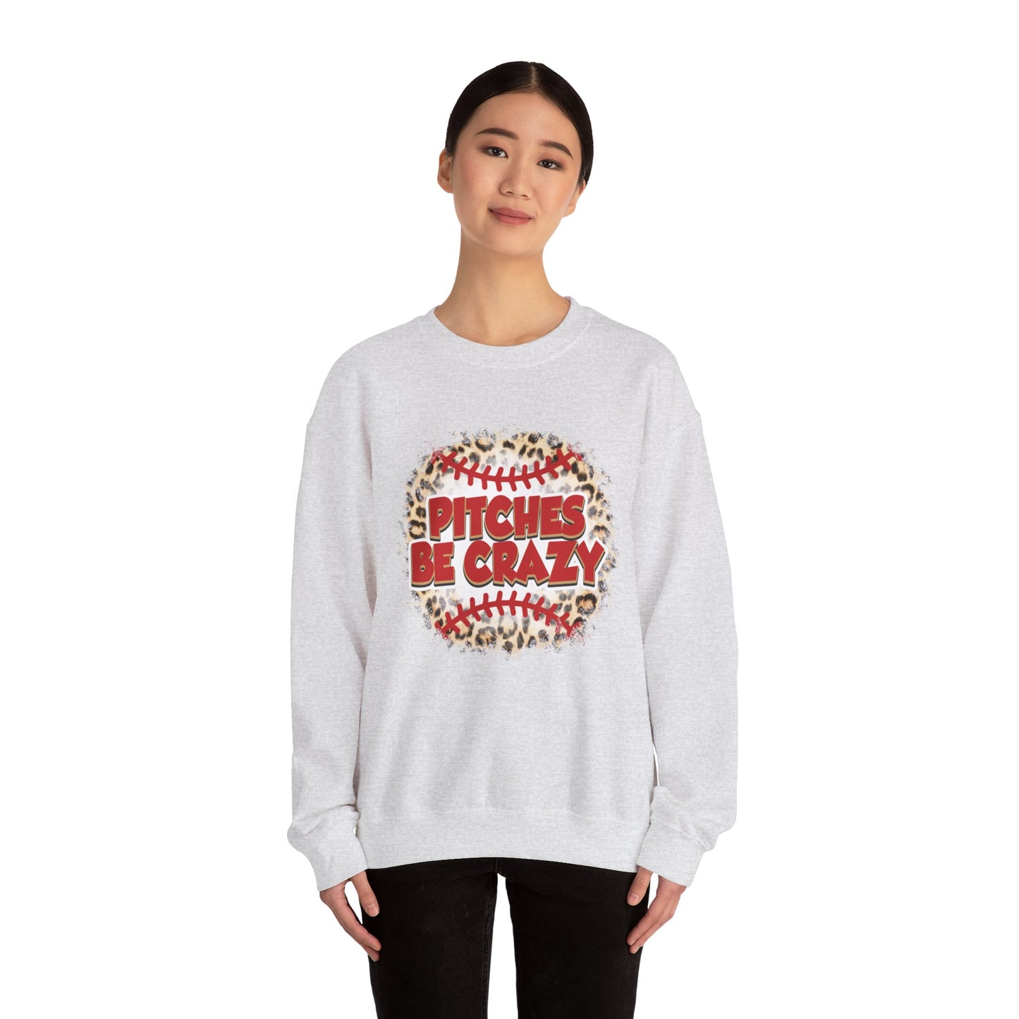 Pitches be Crazy Unisex Heavy Blend™ Crewneck Sweatshirt