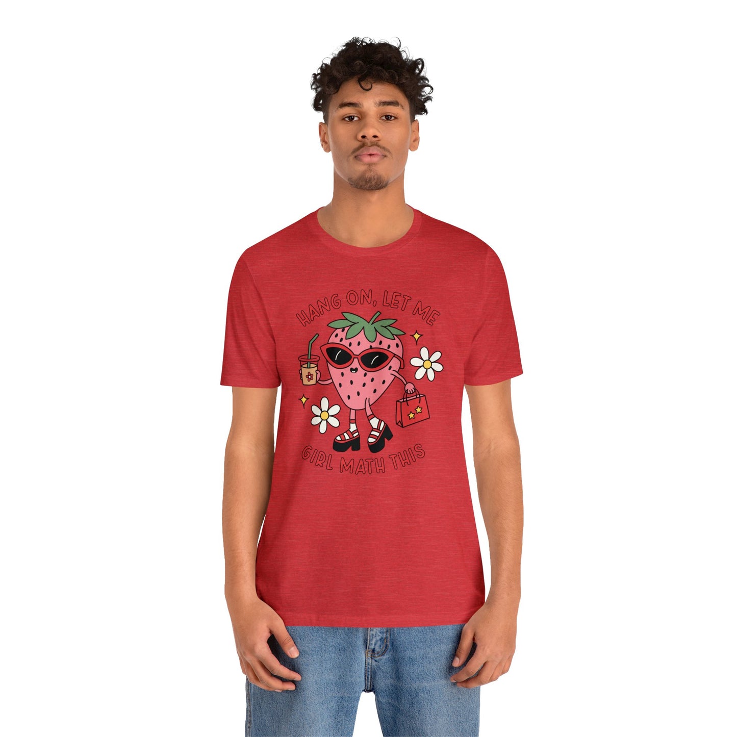 Girl Math Unisex Jersey Short Sleeve Tee