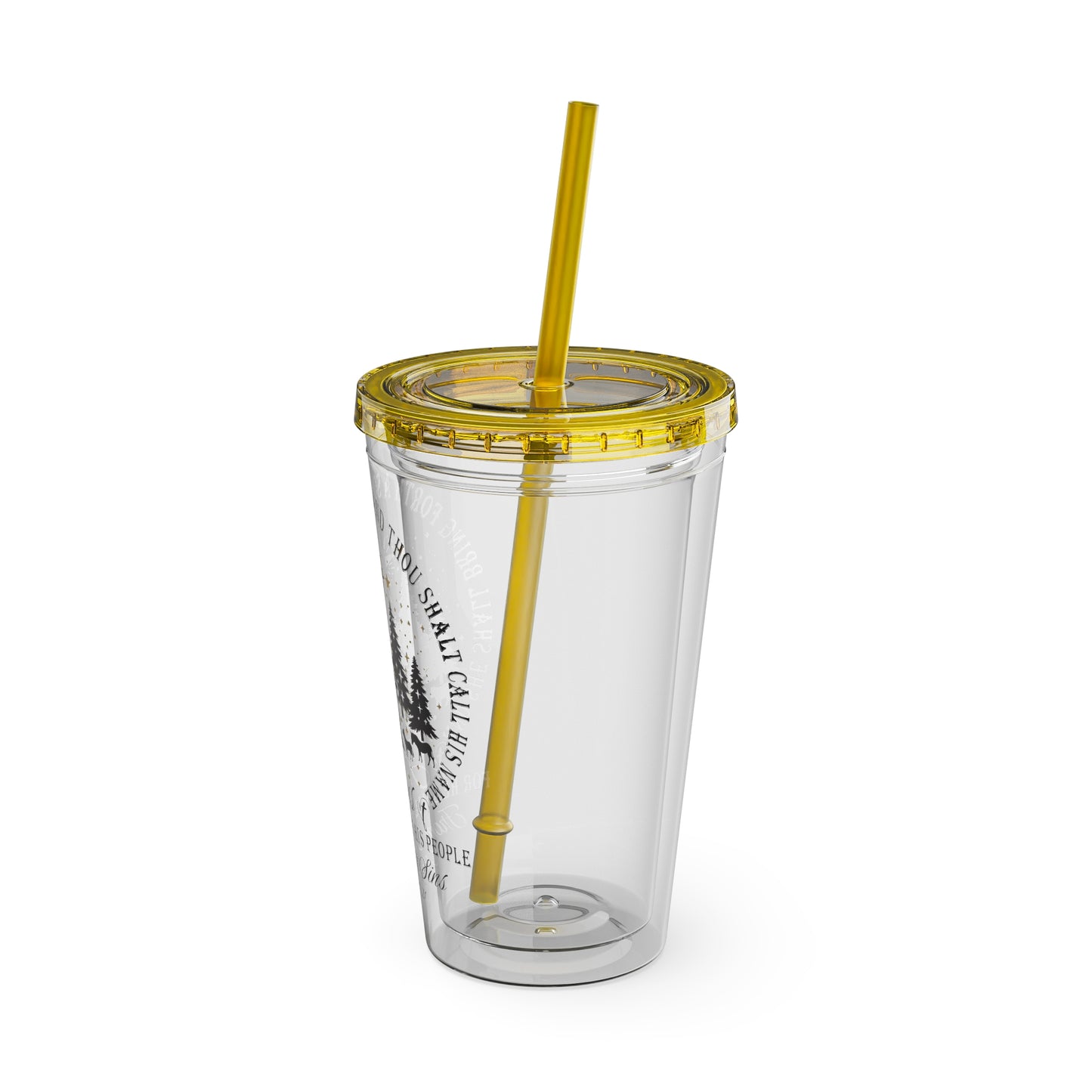 Matthew Sunsplash Tumbler with Straw, 16oz
