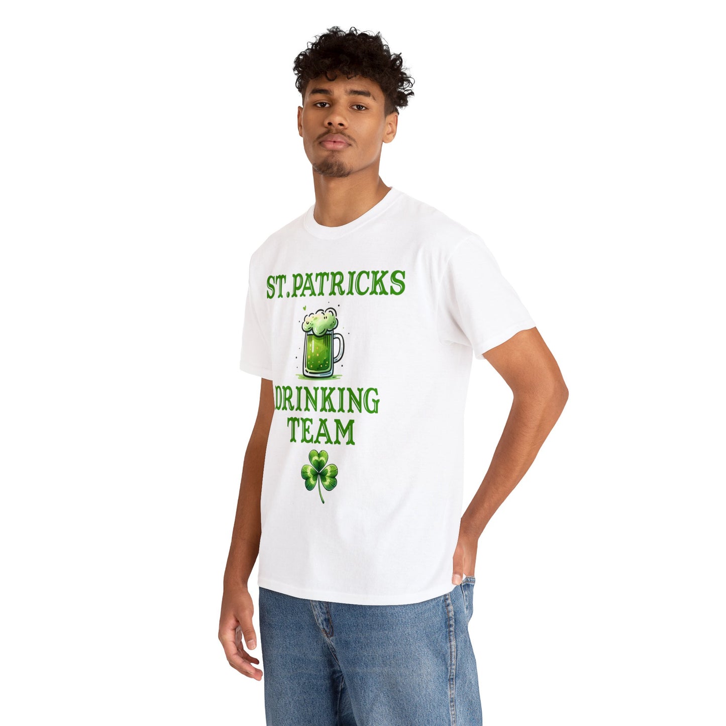 St Patricks Drinking Team Unisex Heavy Cotton Tee
