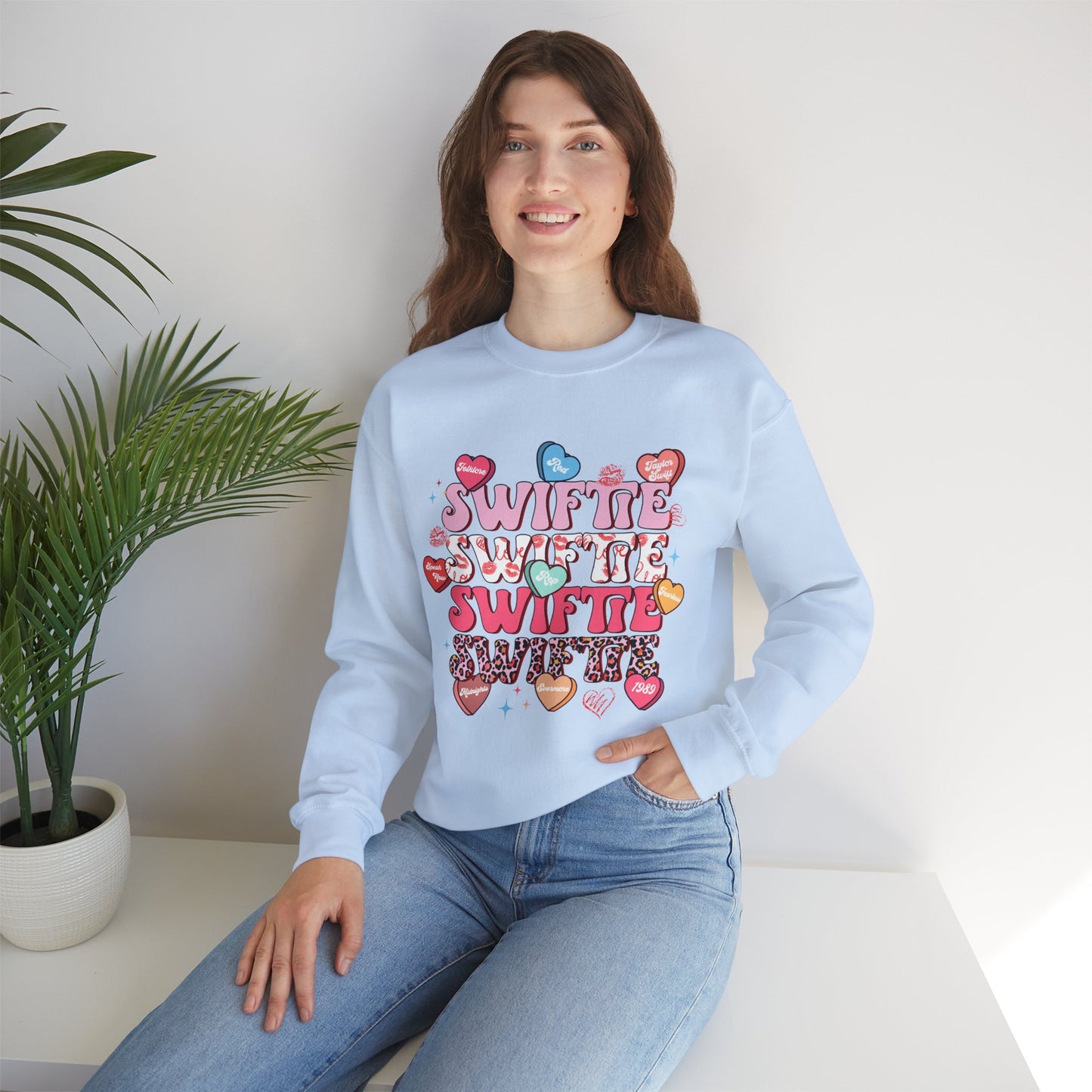 Swiftie Valentine Unisex Heavy Blend™ Crewneck Sweatshirt