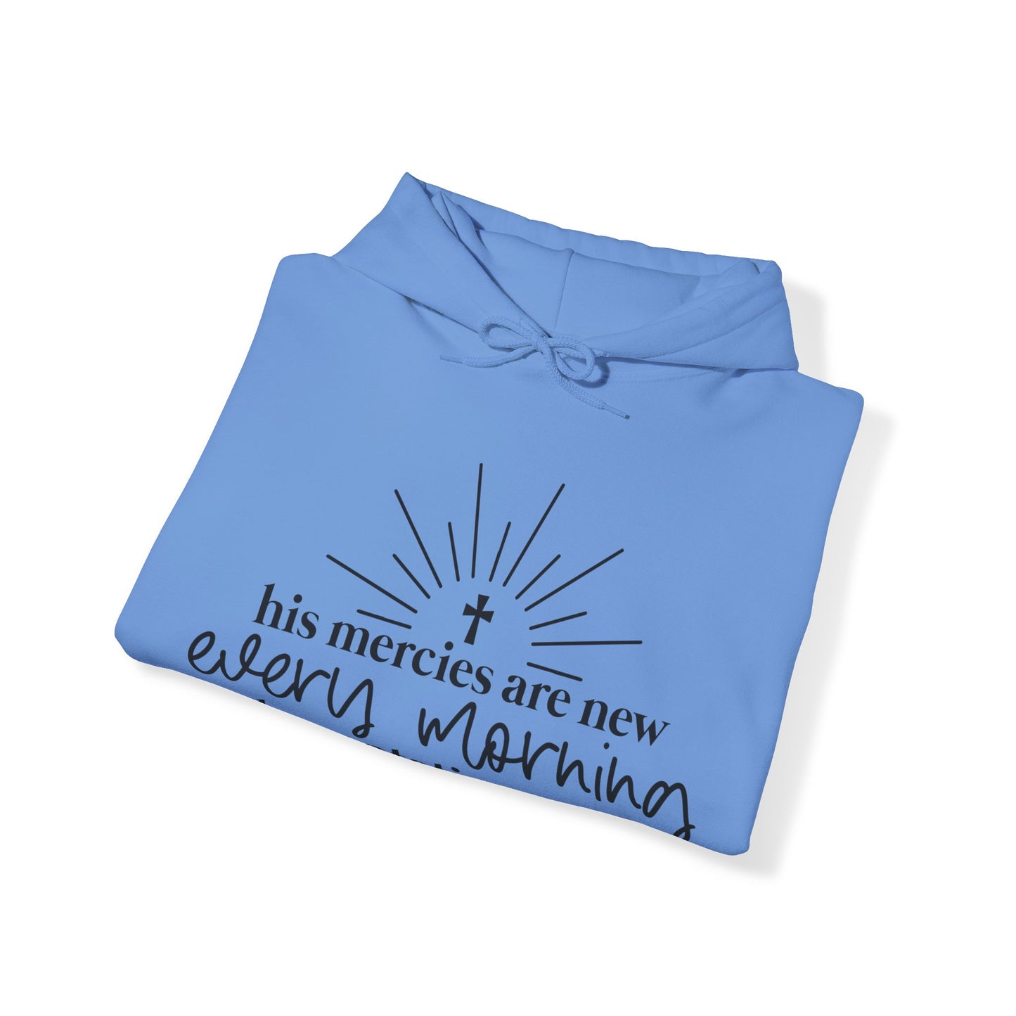 His Mercies Unisex Heavy Blend™ Hooded Sweatshirt