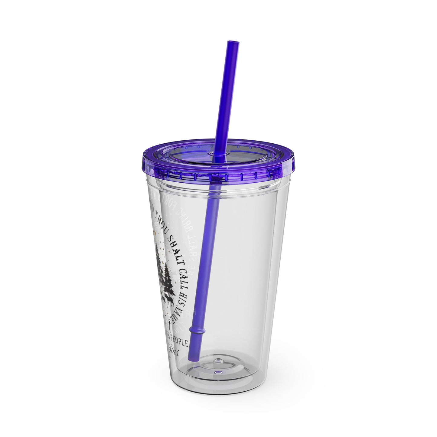 Matthew Sunsplash Tumbler with Straw, 16oz