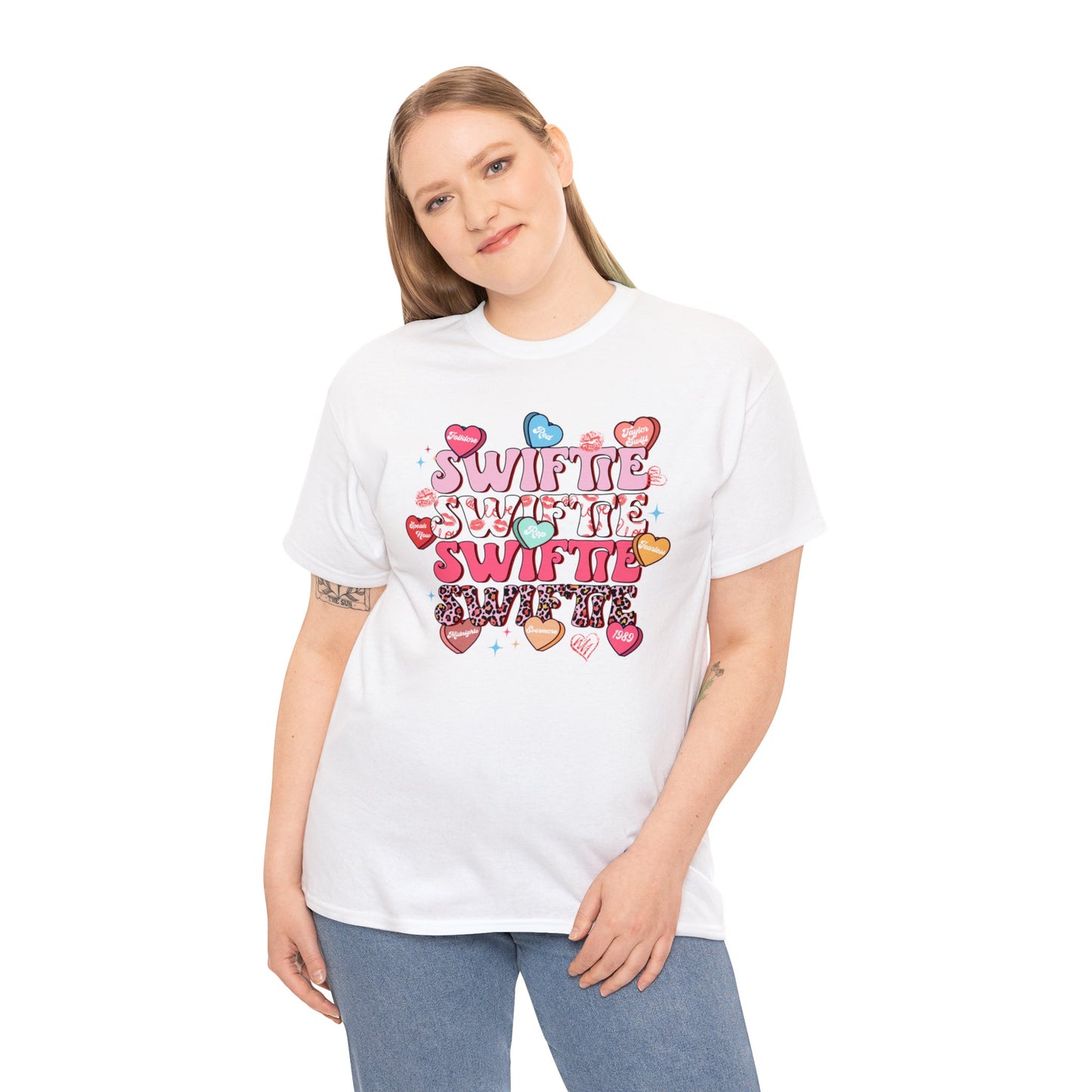 Swiftie Valentine Unisex Heavy Cotton Tee
