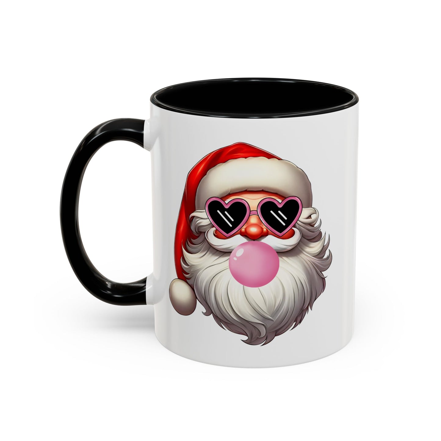 Pop Art Santa Accent Coffee Mug (11, 15oz)