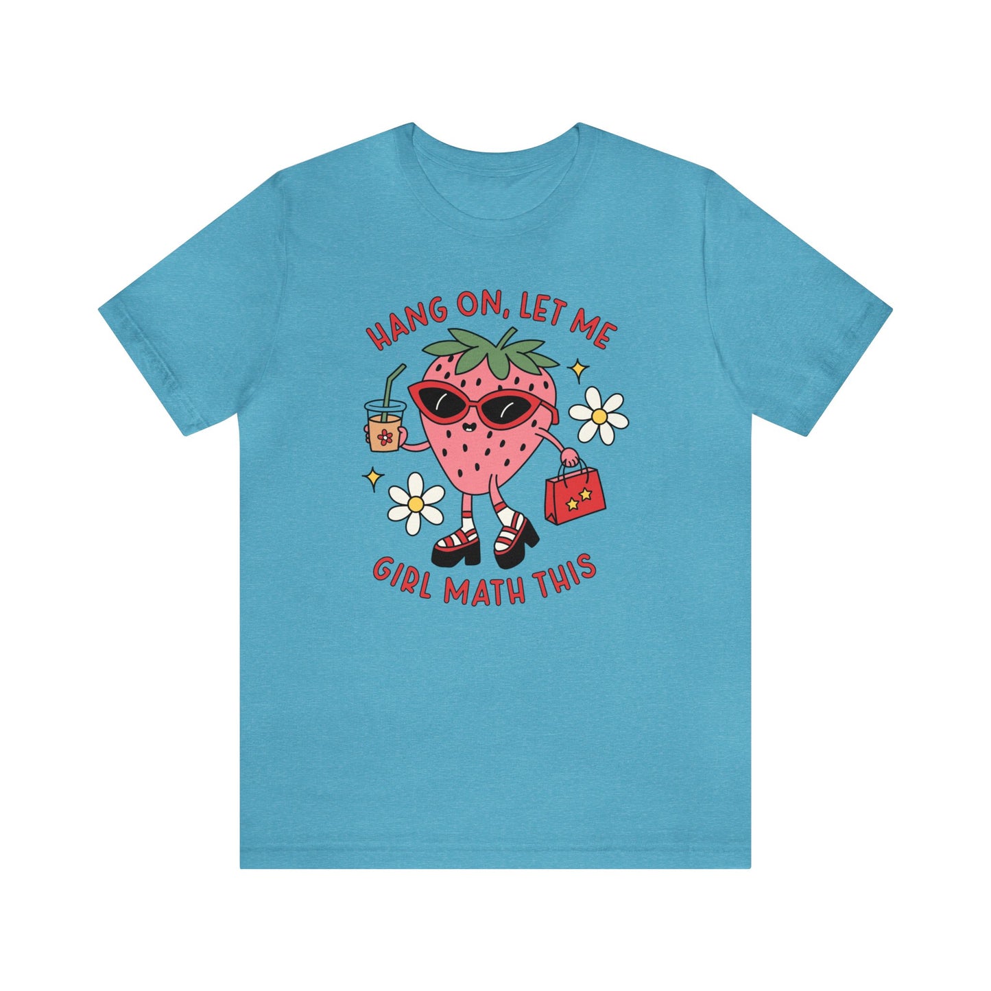 Girl Math Unisex Jersey Short Sleeve Tee