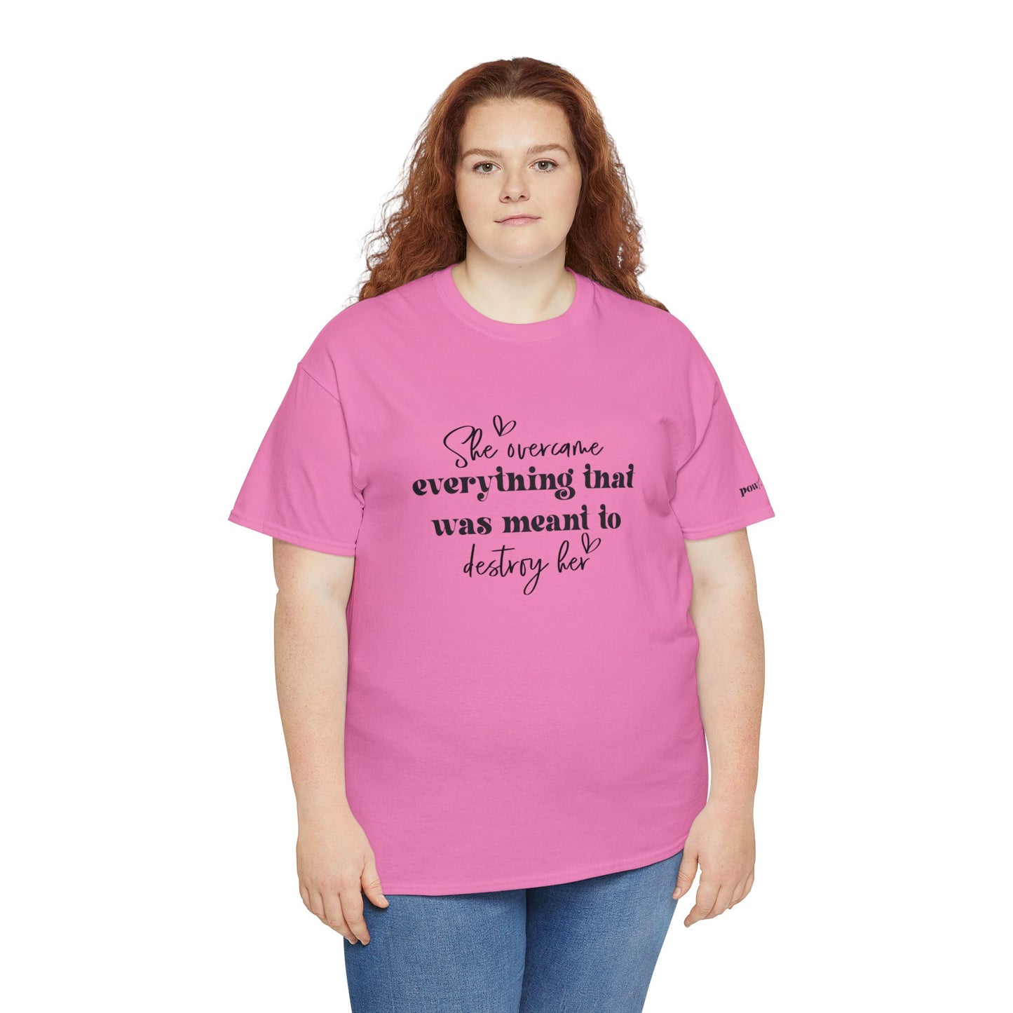 PowHERful Unisex Heavy Cotton Tee