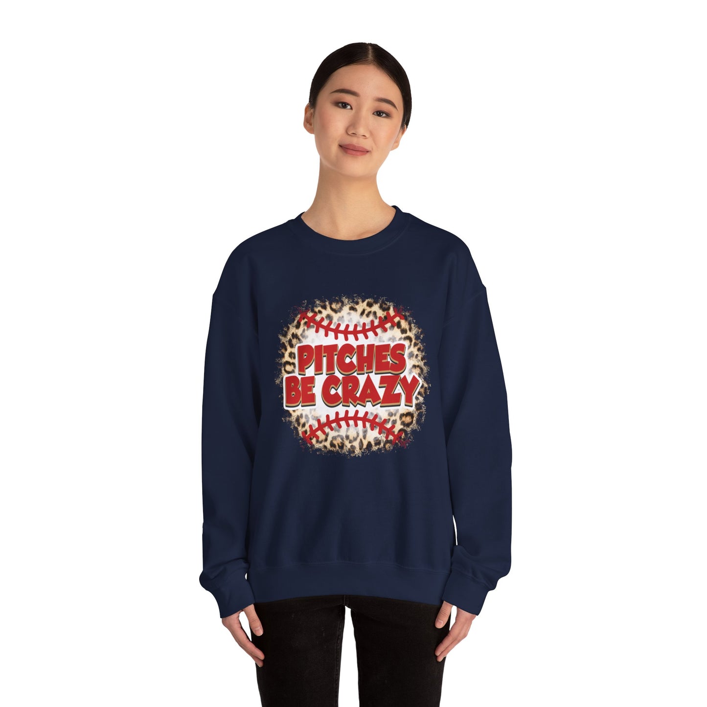 Pitches be Crazy Unisex Heavy Blend™ Crewneck Sweatshirt